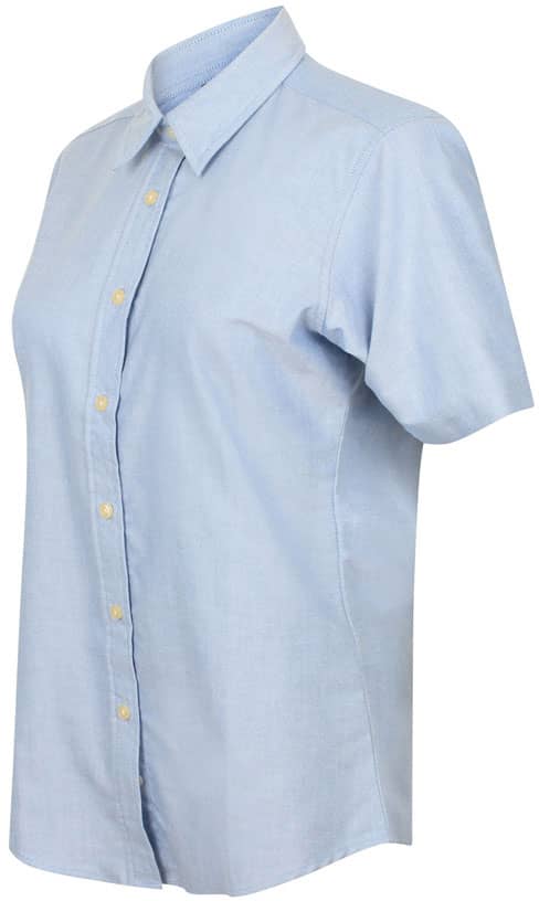Ladies´ Classic Short Sleeved Oxford Shirt