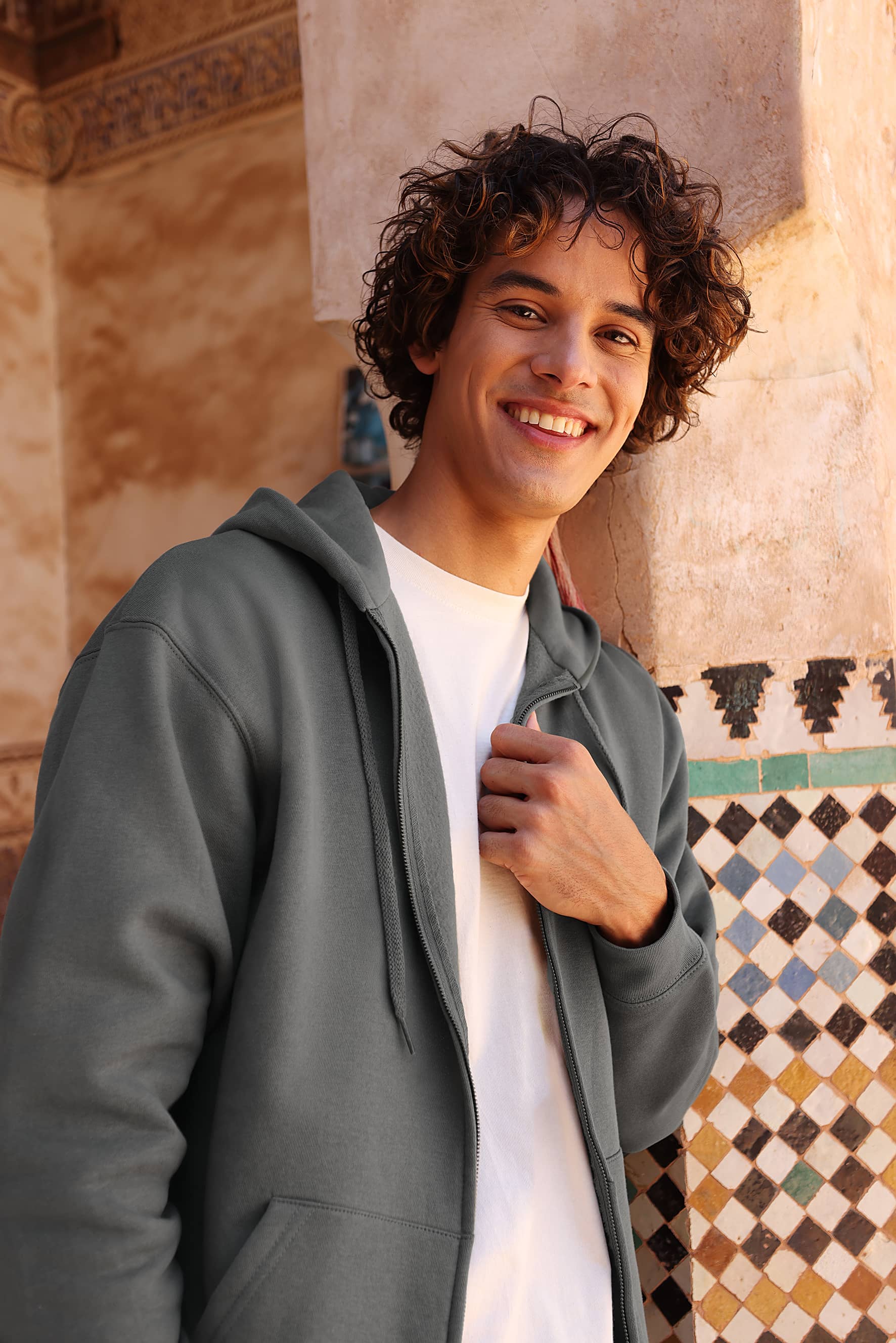 Iconic Premium Hooded Sweat Jacket