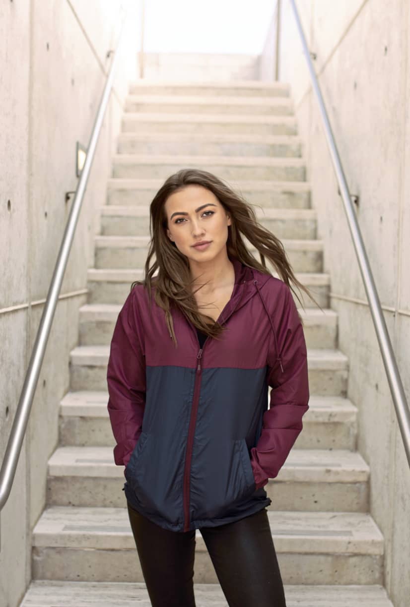 Unisex Lightweight Windbreaker Jacket