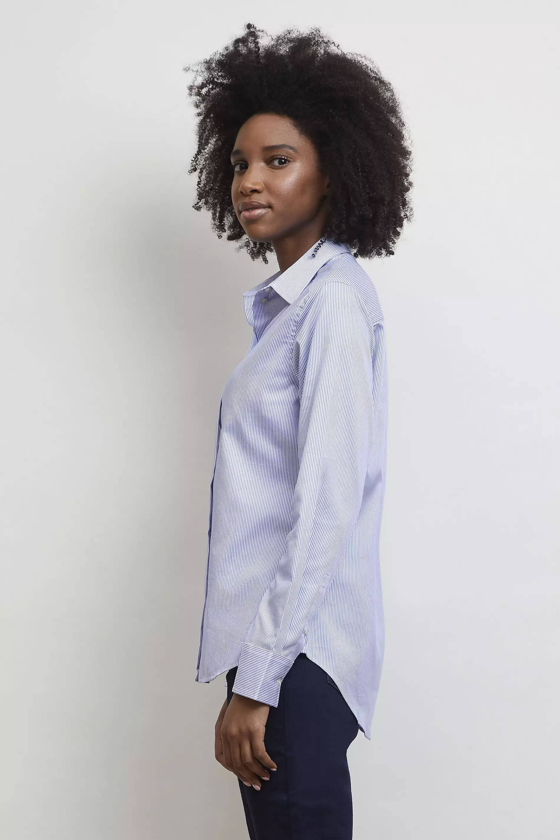 Women´s Easy Care Striped Shirt Baptiste