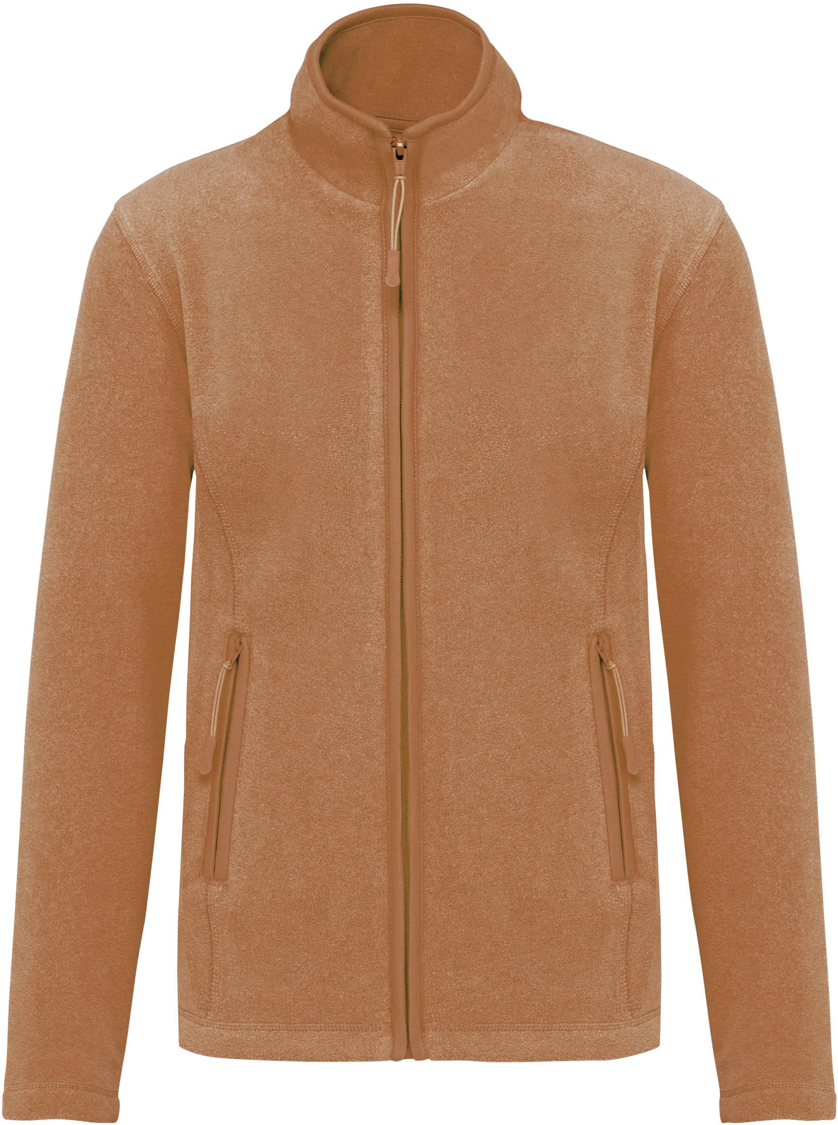 Mikrofleece-Jacke mit Reißverschluss für Damen