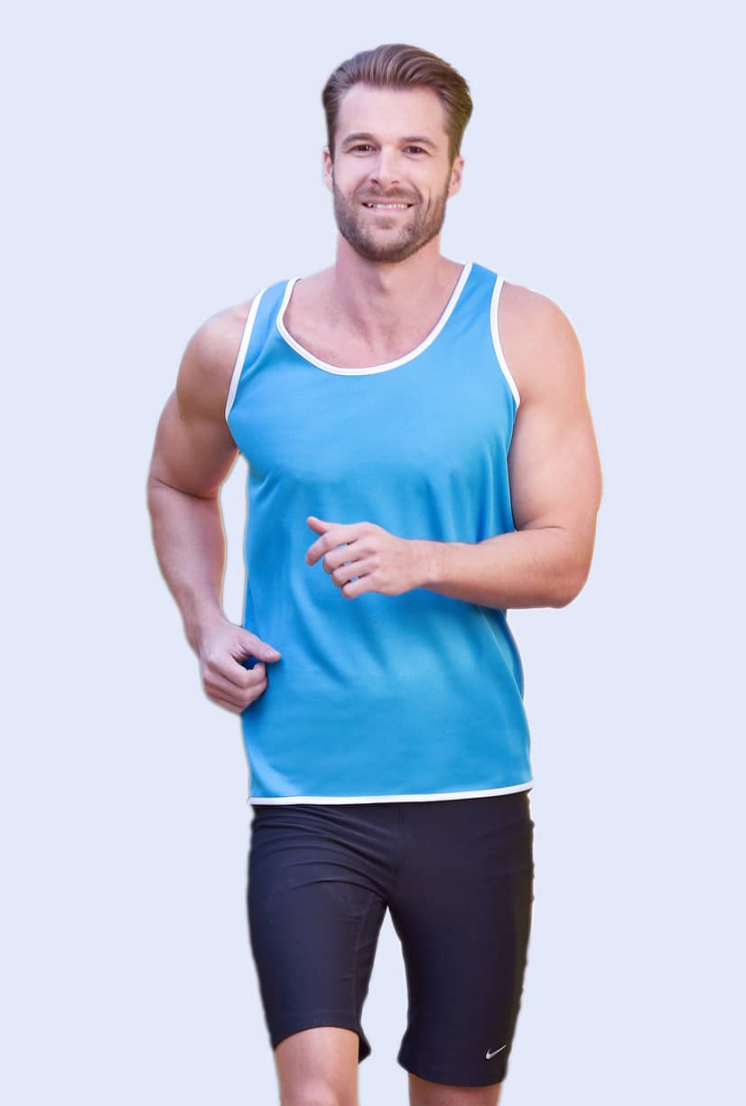 Men´s Contrast Sports Vest