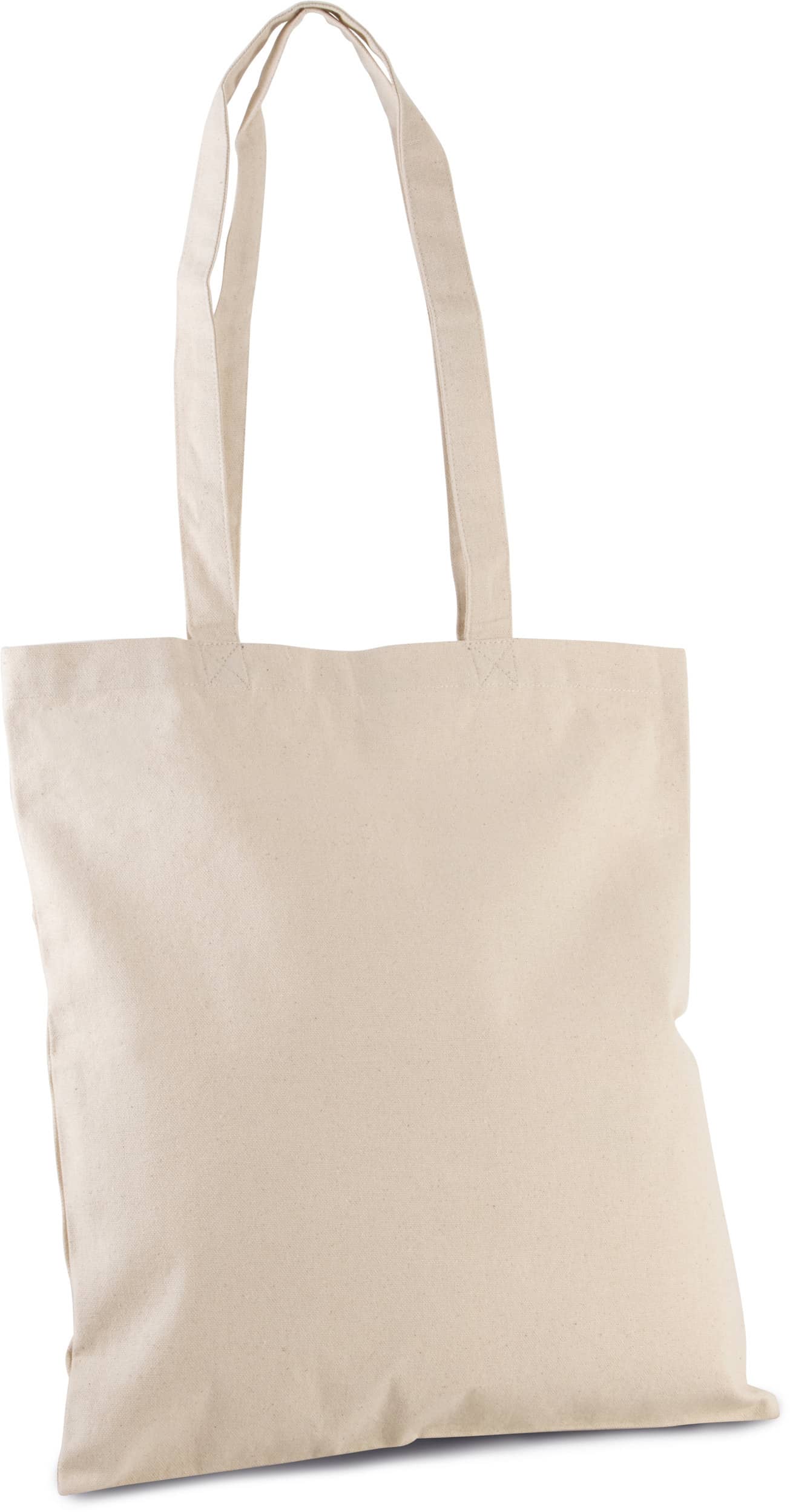 Klassische Shoppingtasche aus Bio-Baumwolle - Natural