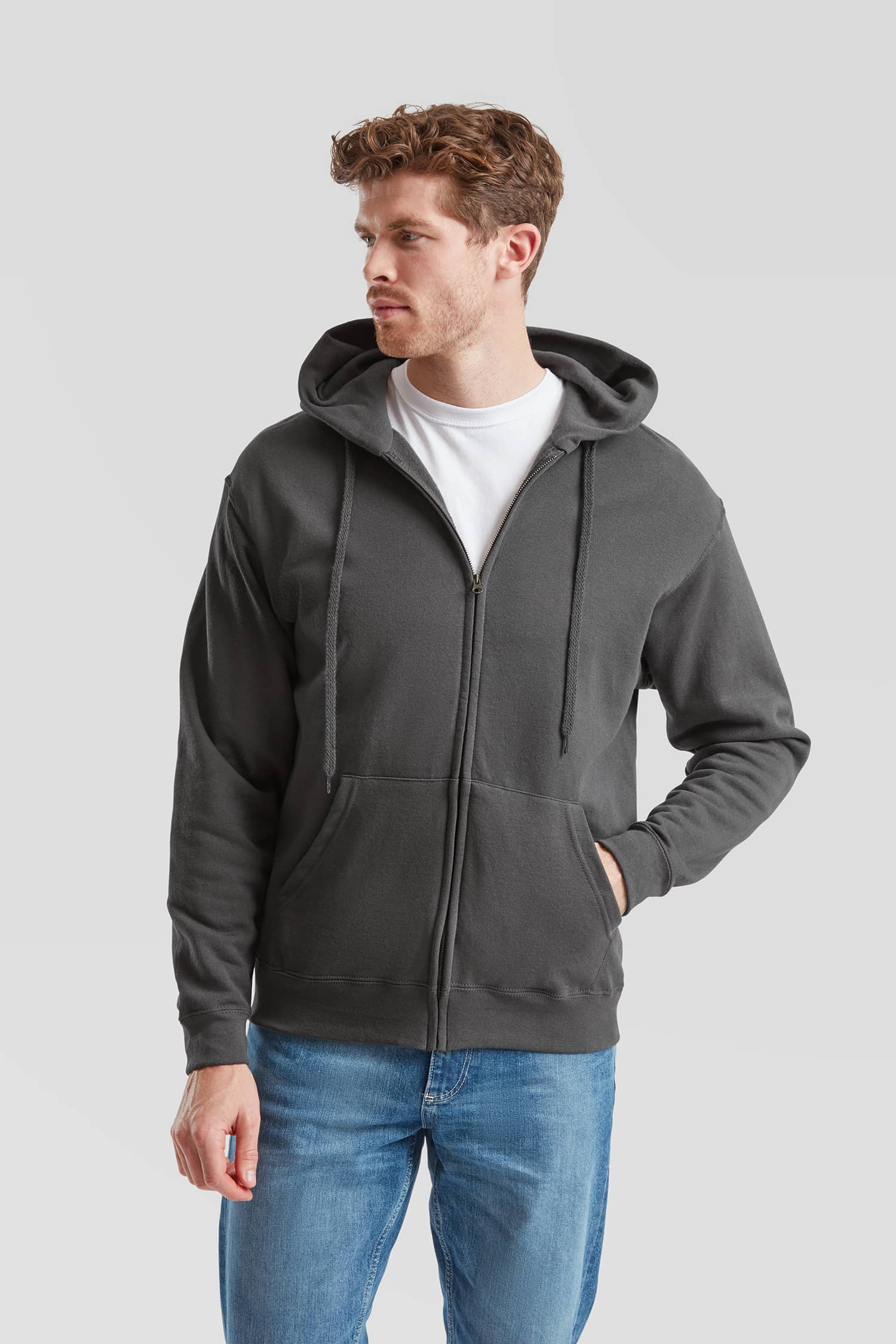 Classic Hooded Sweat Jacket