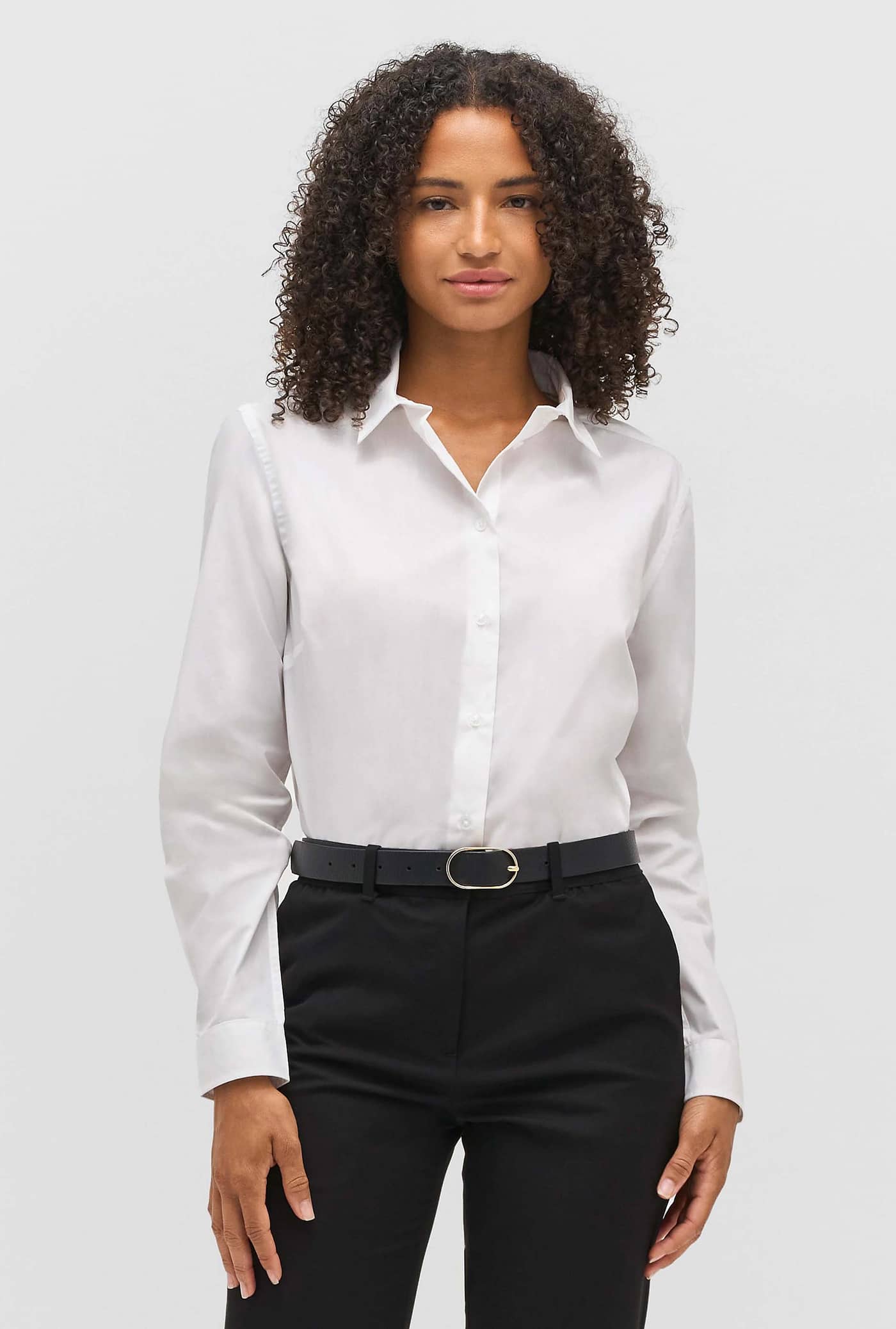 Women´s Poplin Shirt Long Sleeve Bailey
