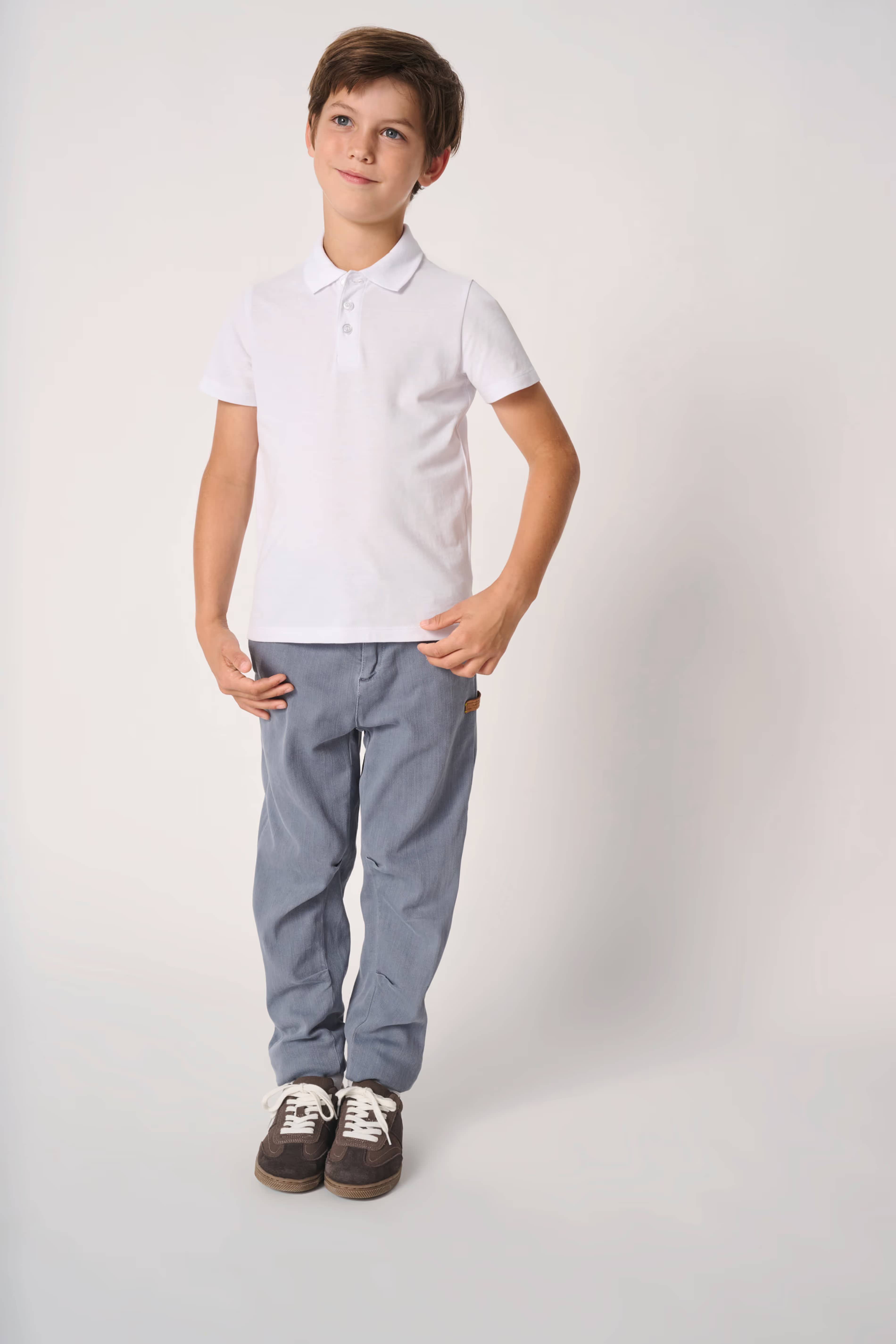 Kinder Piqué-Poloshirt
