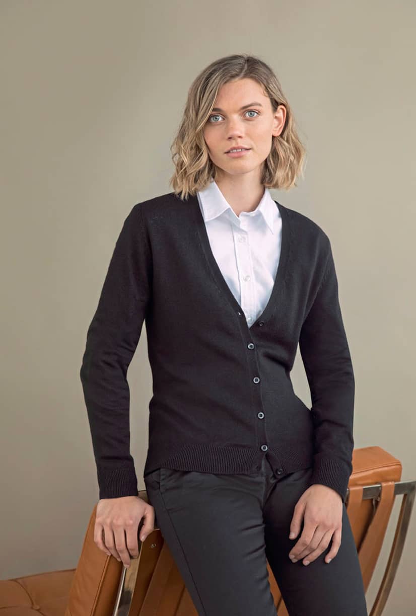 Ladies´ Lightweight V-Neck Short Cardigan