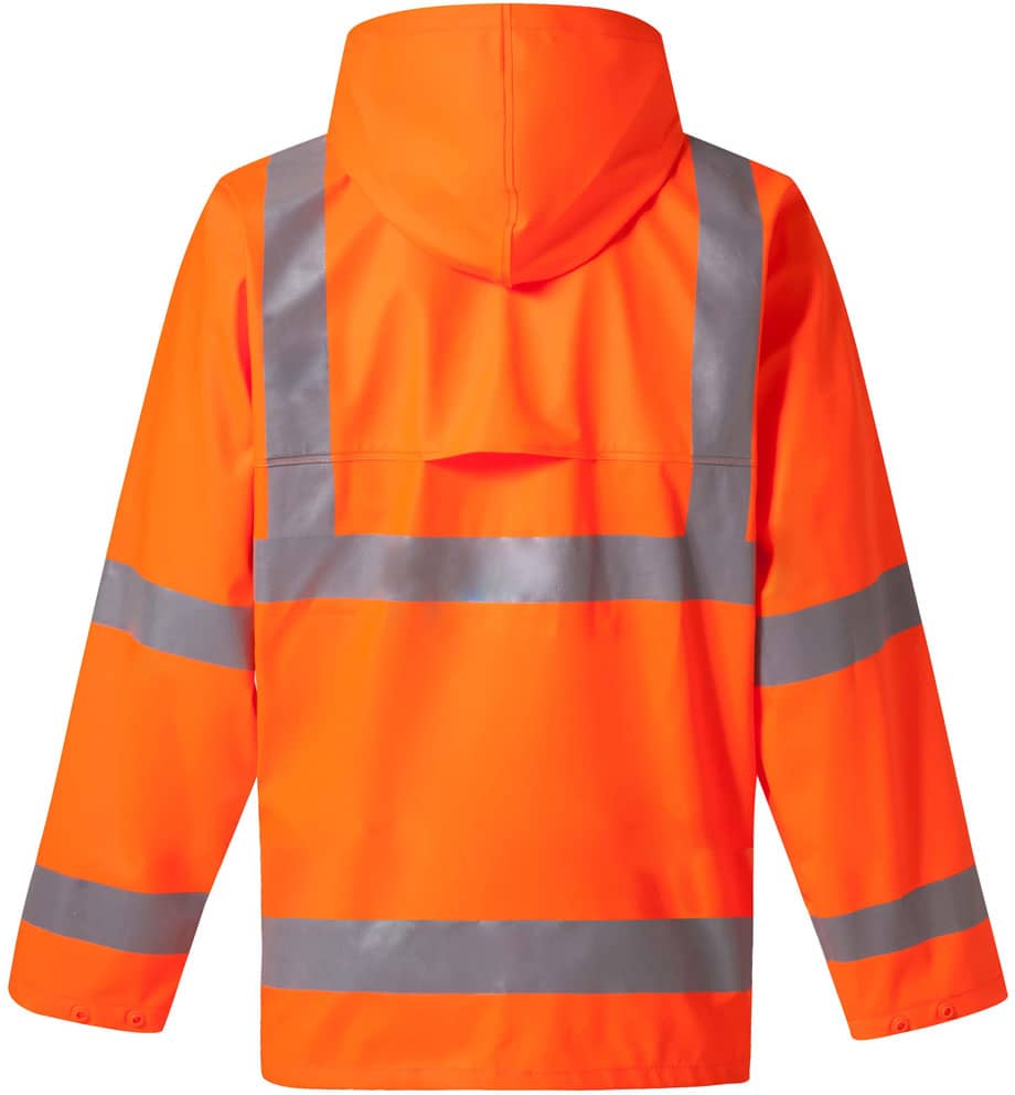 Hi-Vis Soft Flex Breathable Rain Jacket
