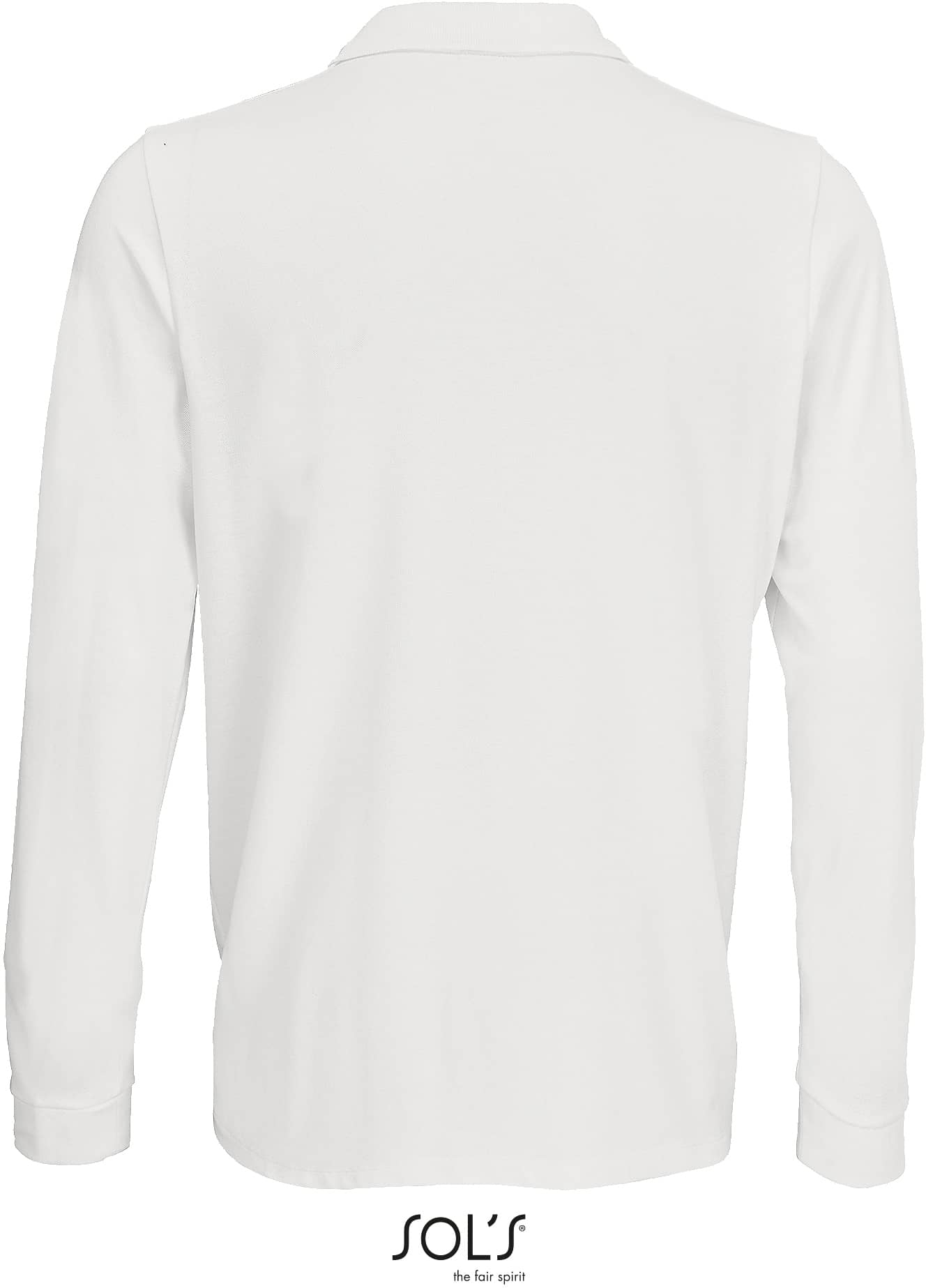 Unisex Long Sleeve Polycotton Polo Shirt