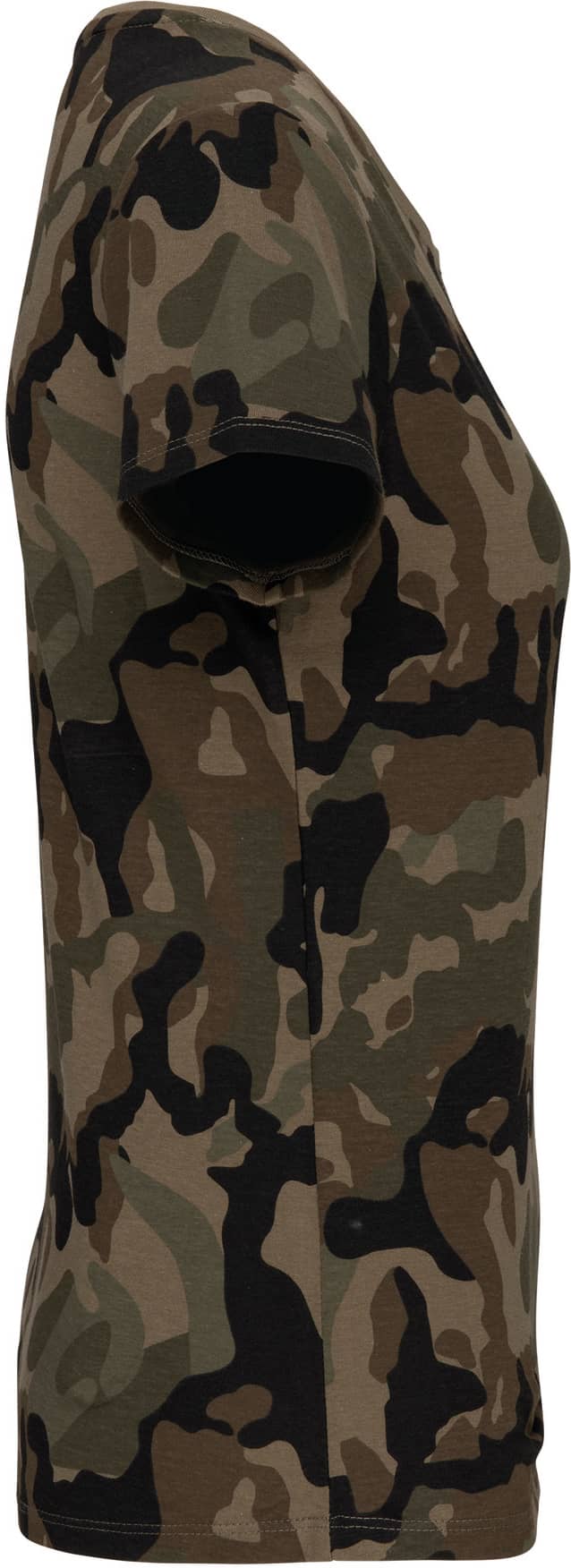 Damen-T-Shirt Camo mit kurzen Ärmeln