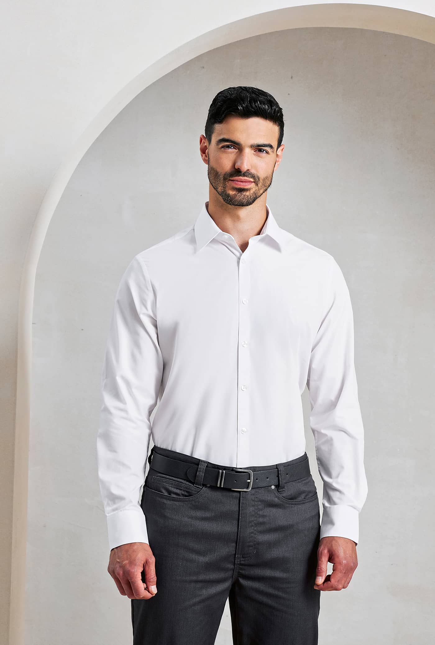 Men’s Long Sleeve ‘Recyclight’ Poplin Shirt