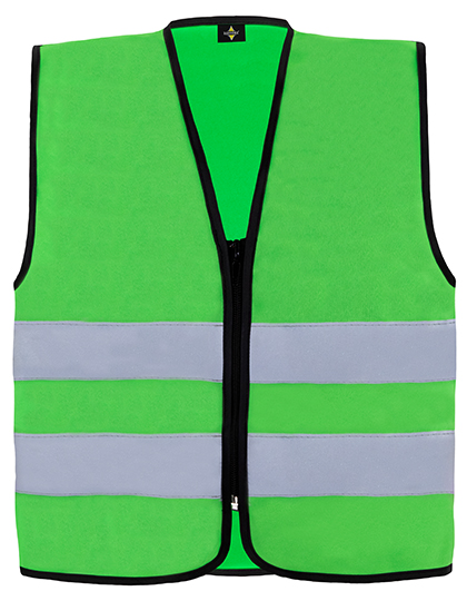 Hi-Vis Safety Vest Cologne With Front Zipper