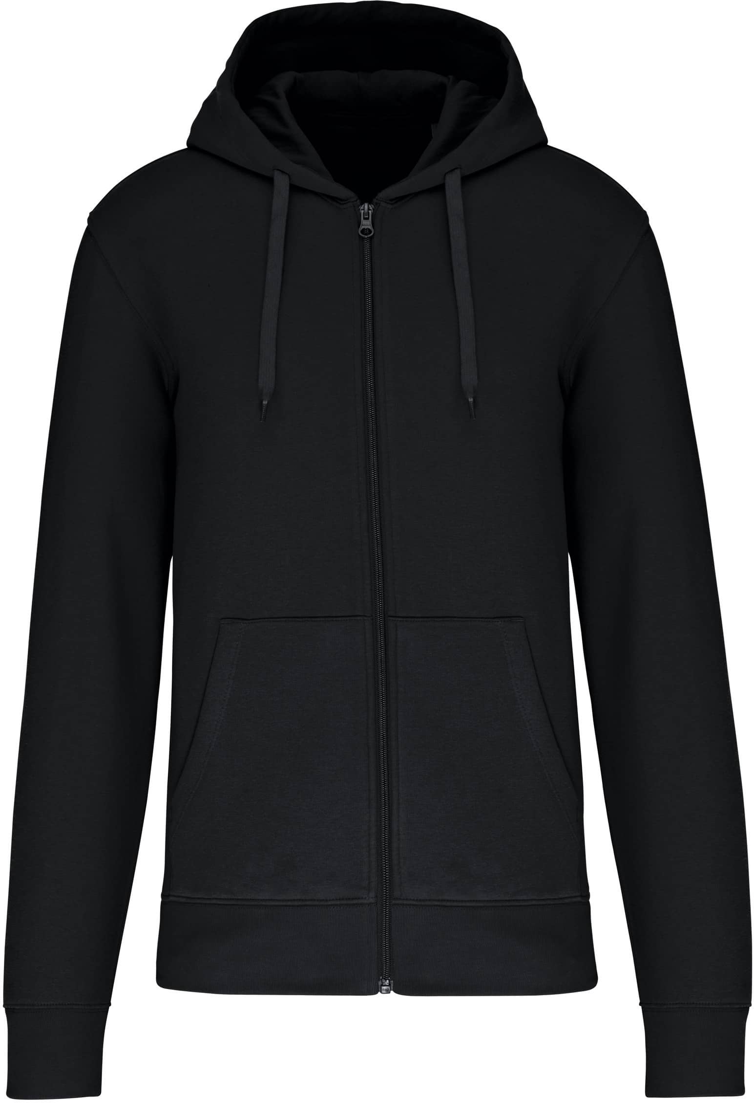 Umweltfreundliches Kapuzensweatshirt mit Reißverschluss Herren
