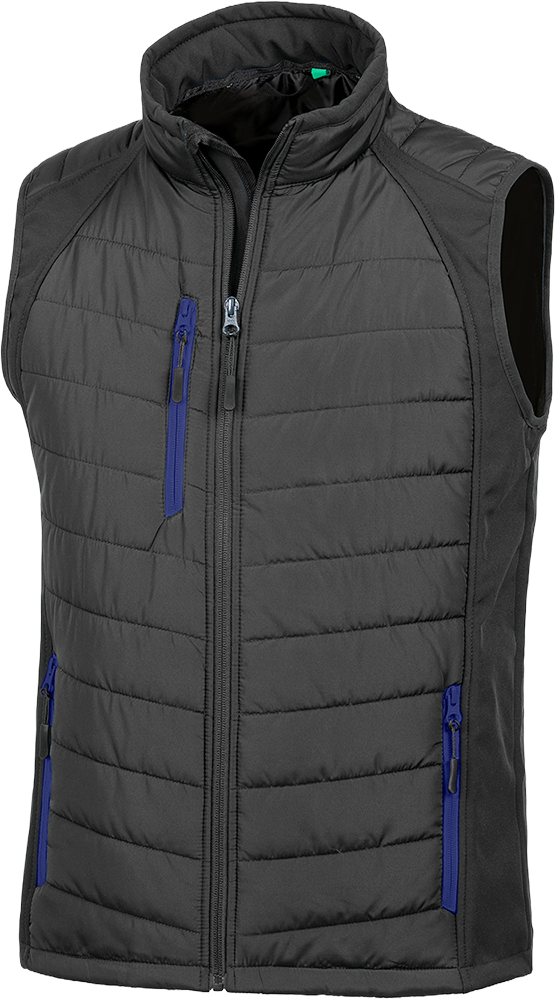 Recycled Compass Padded Softshell Gilet