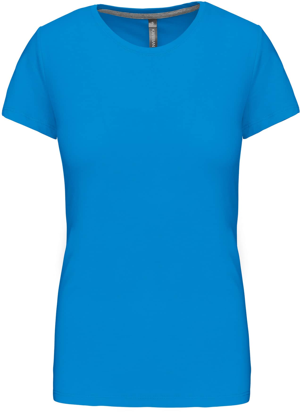 Ladies` Short-Sleeved Crew Neck T-Shirt