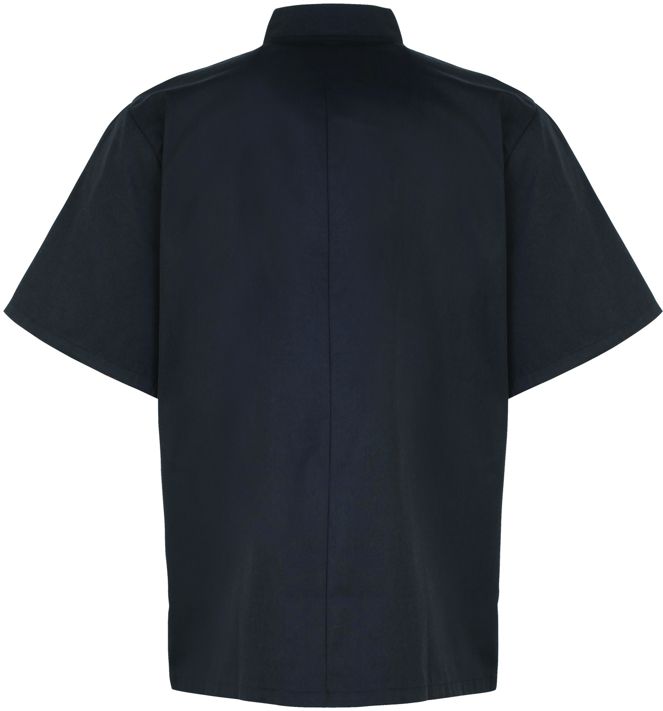 Studded Front Short Sleeve Chef´s Jacket