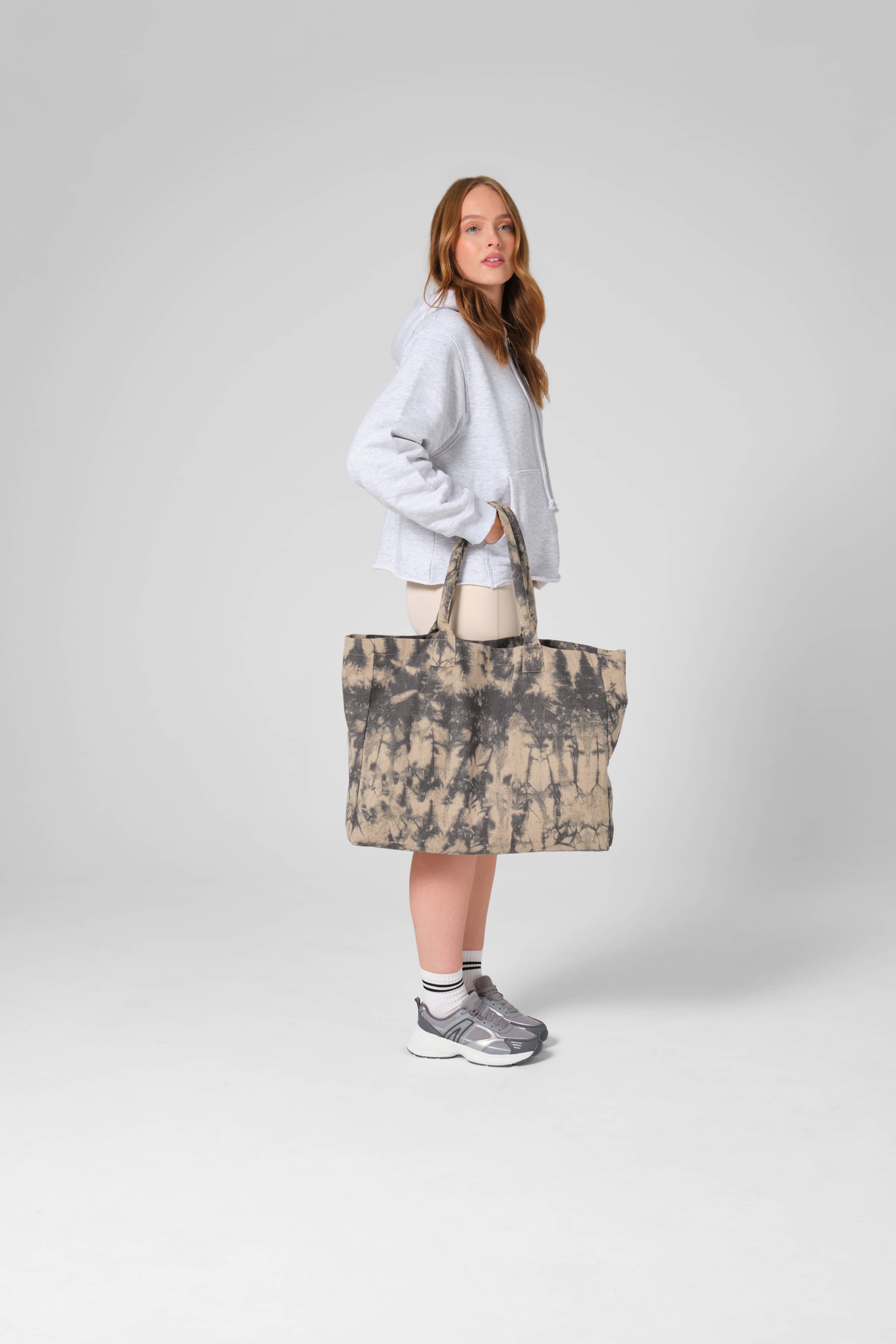 Tie Dye Canvas Tote Bag
