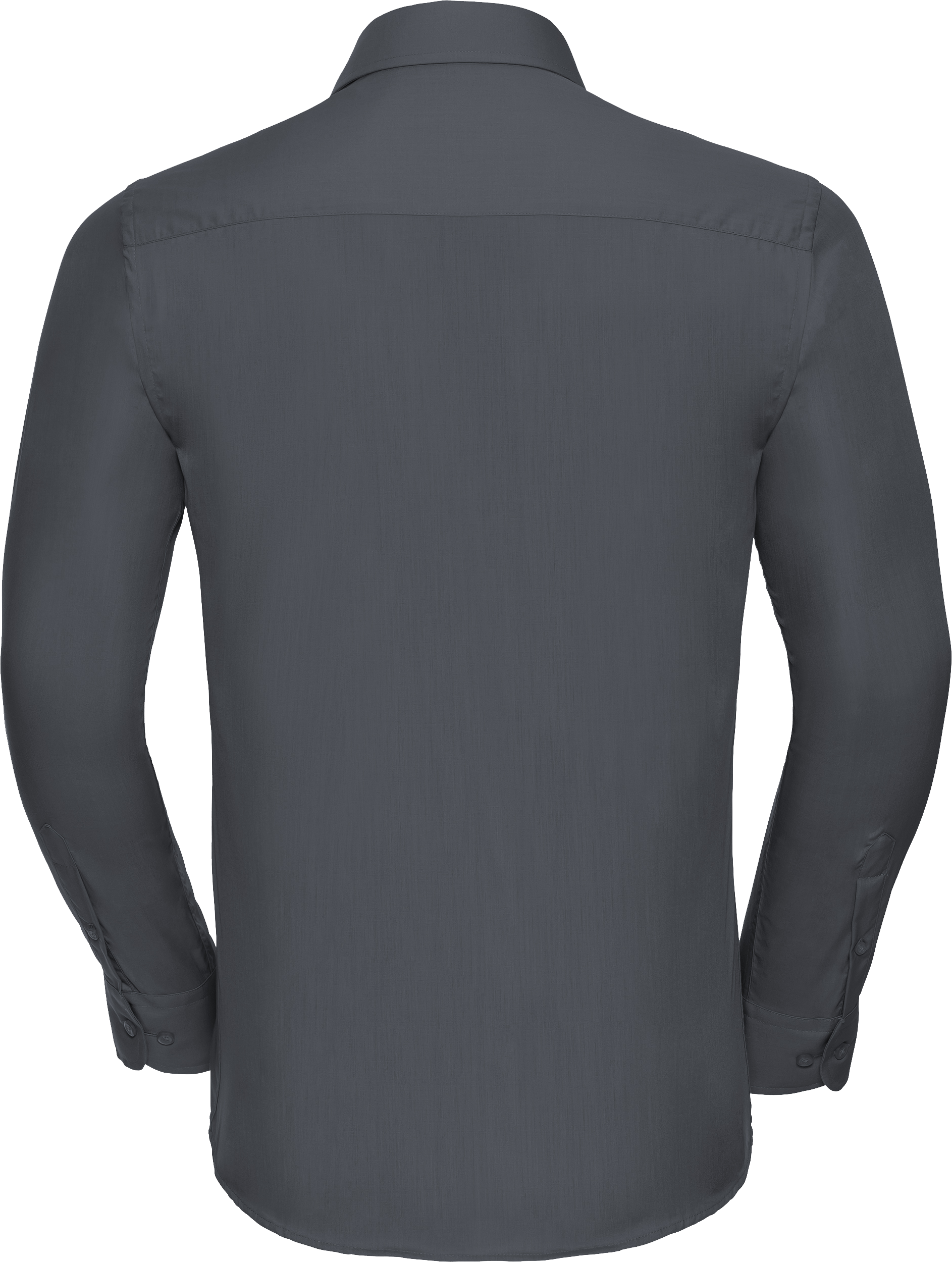 Men's Long Sleeve Tailored Polycotton Poplin Shirt