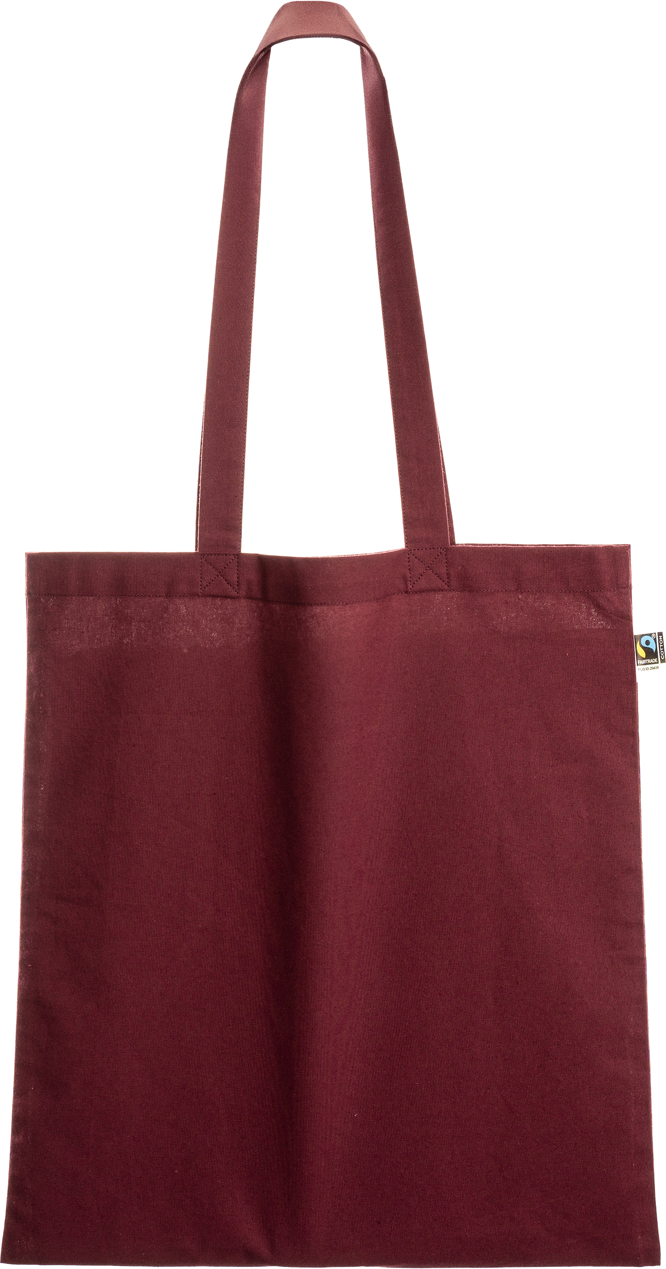 Fairtrade Cotton Bag Long Handles
