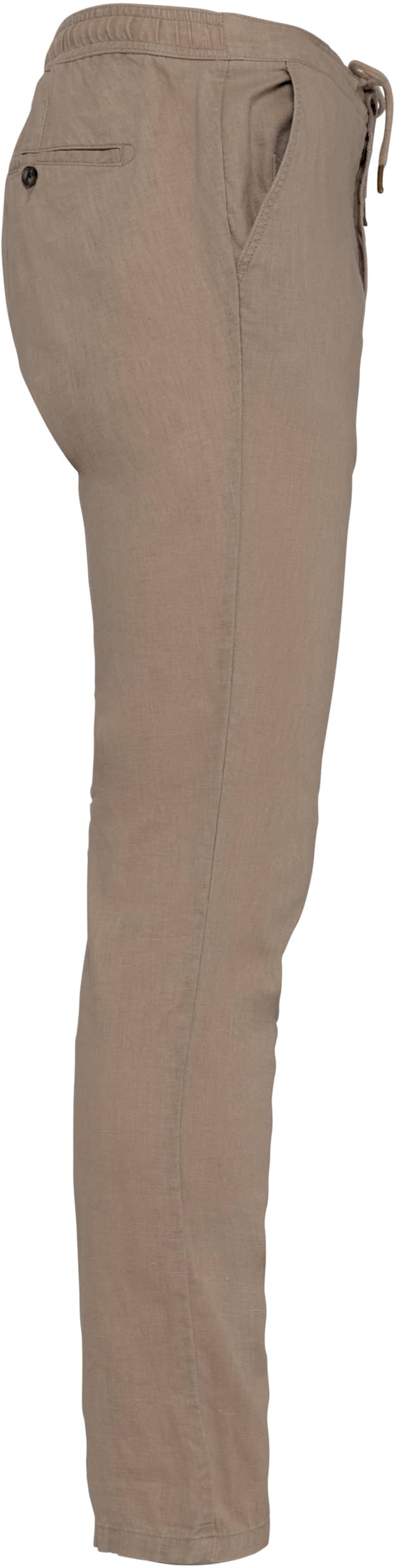 Umweltfreundliche Herrenhose aus Bio-Leinen und Bio-Baumwolle