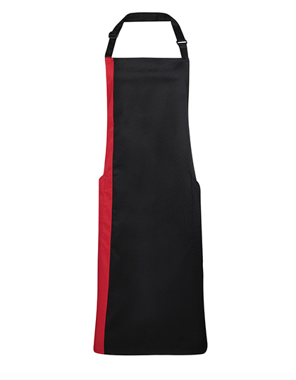 Colours Collection Contrast Bib Apron
