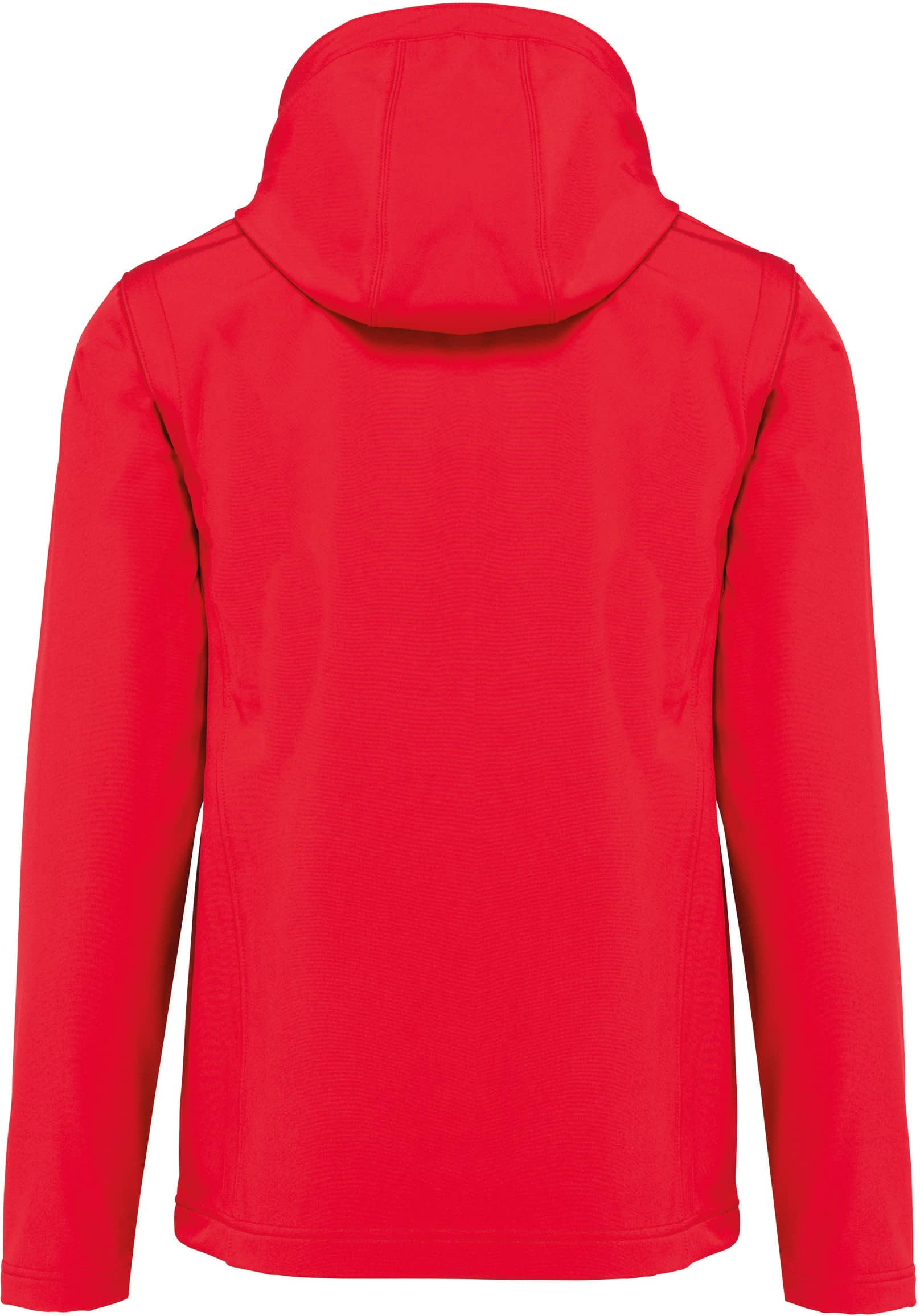 3-lagige Unisex-Softshell-Jacke mit Kapuze und abnehmbaren Ärmeln
