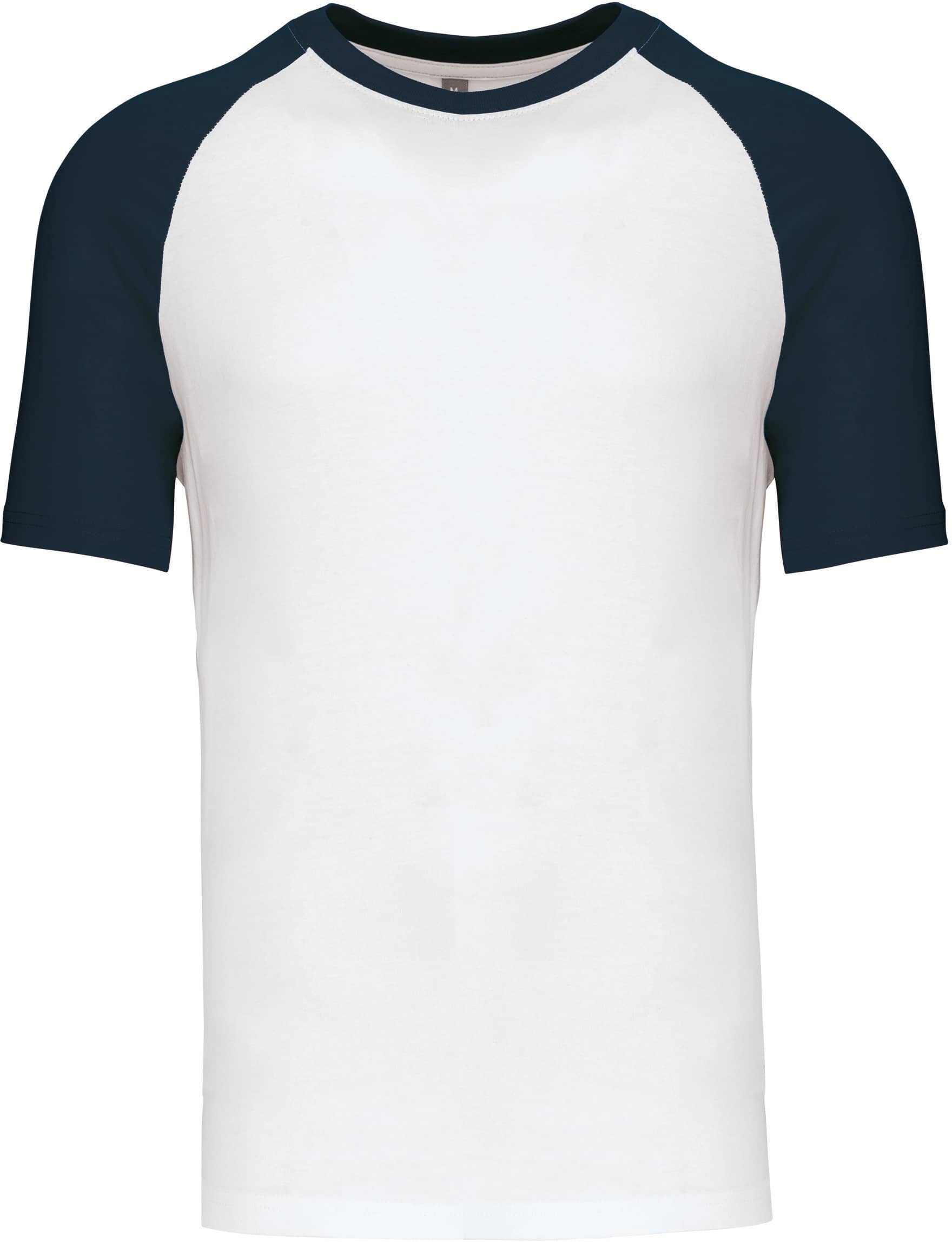 Baseball-Shirt, zweifarbig