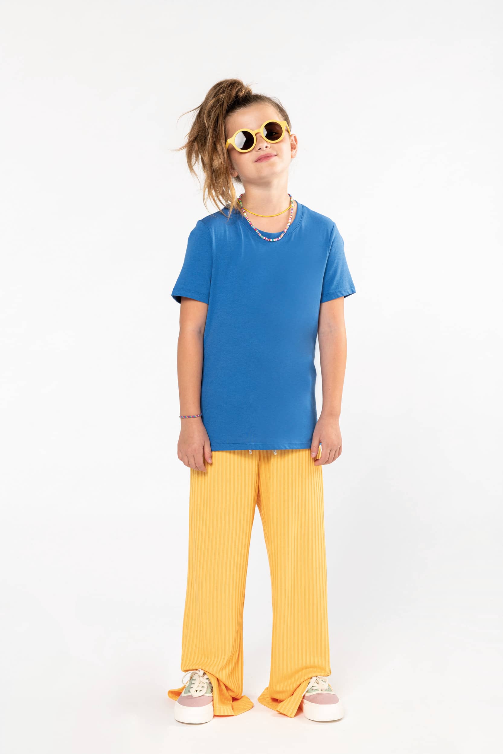 Kinder-T-Shirt Bio 150IC mit Rundhalsausschnitt
