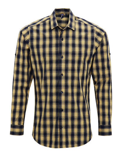 Men´s Mulligan Check Cotton Long Sleeve Shirt