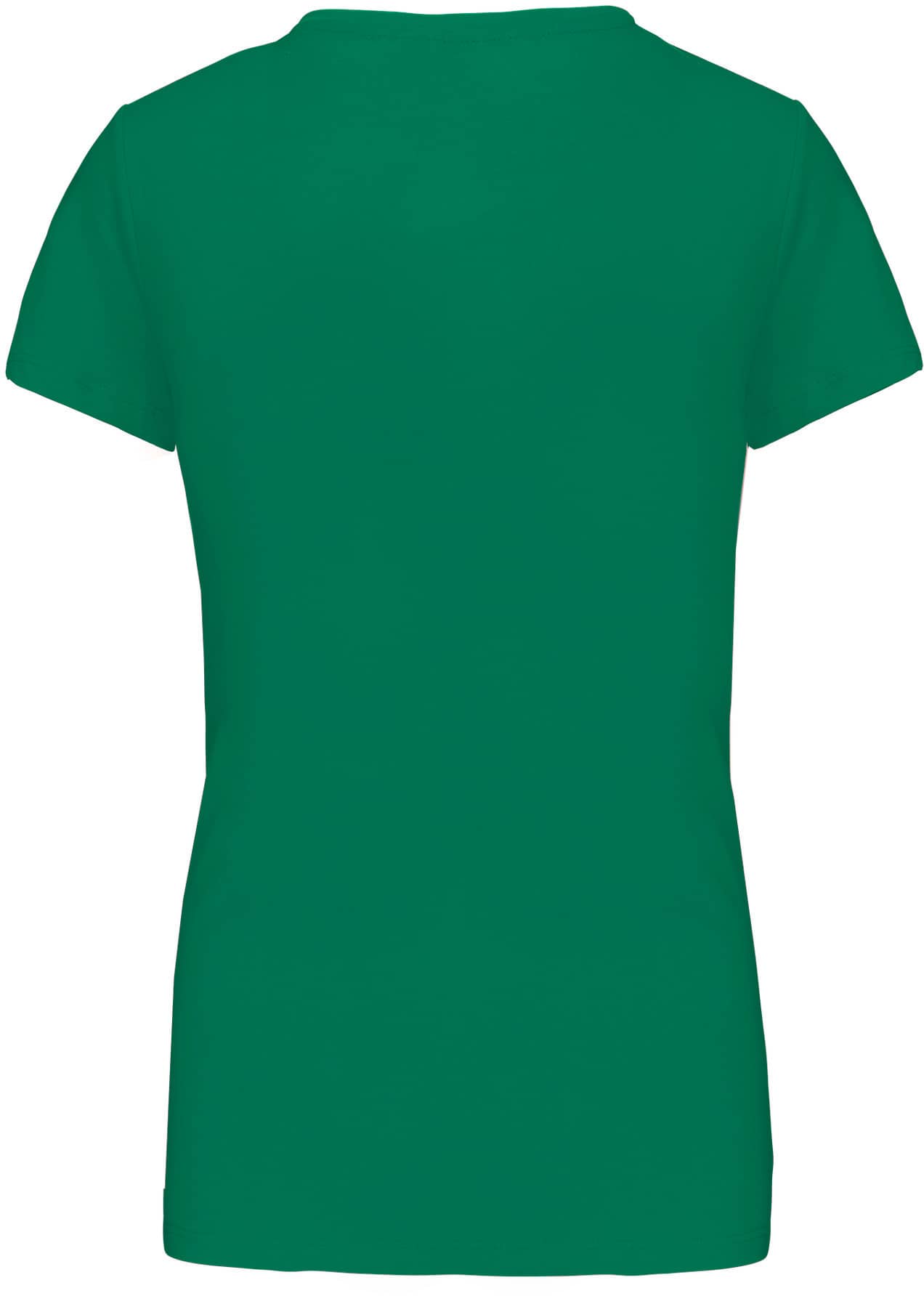 Ladies` Short-sleeved V-Neck T-Shirt