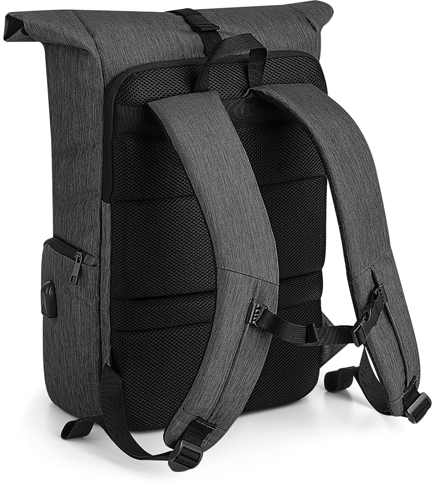 Q-Tech Charge Roll-Top Backpack