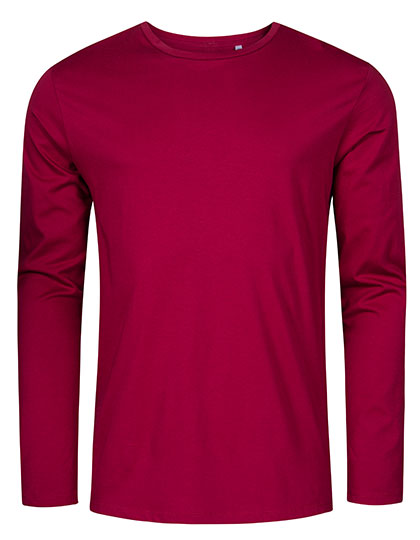 Men´s Roundneck T-Shirt Long Sleeve