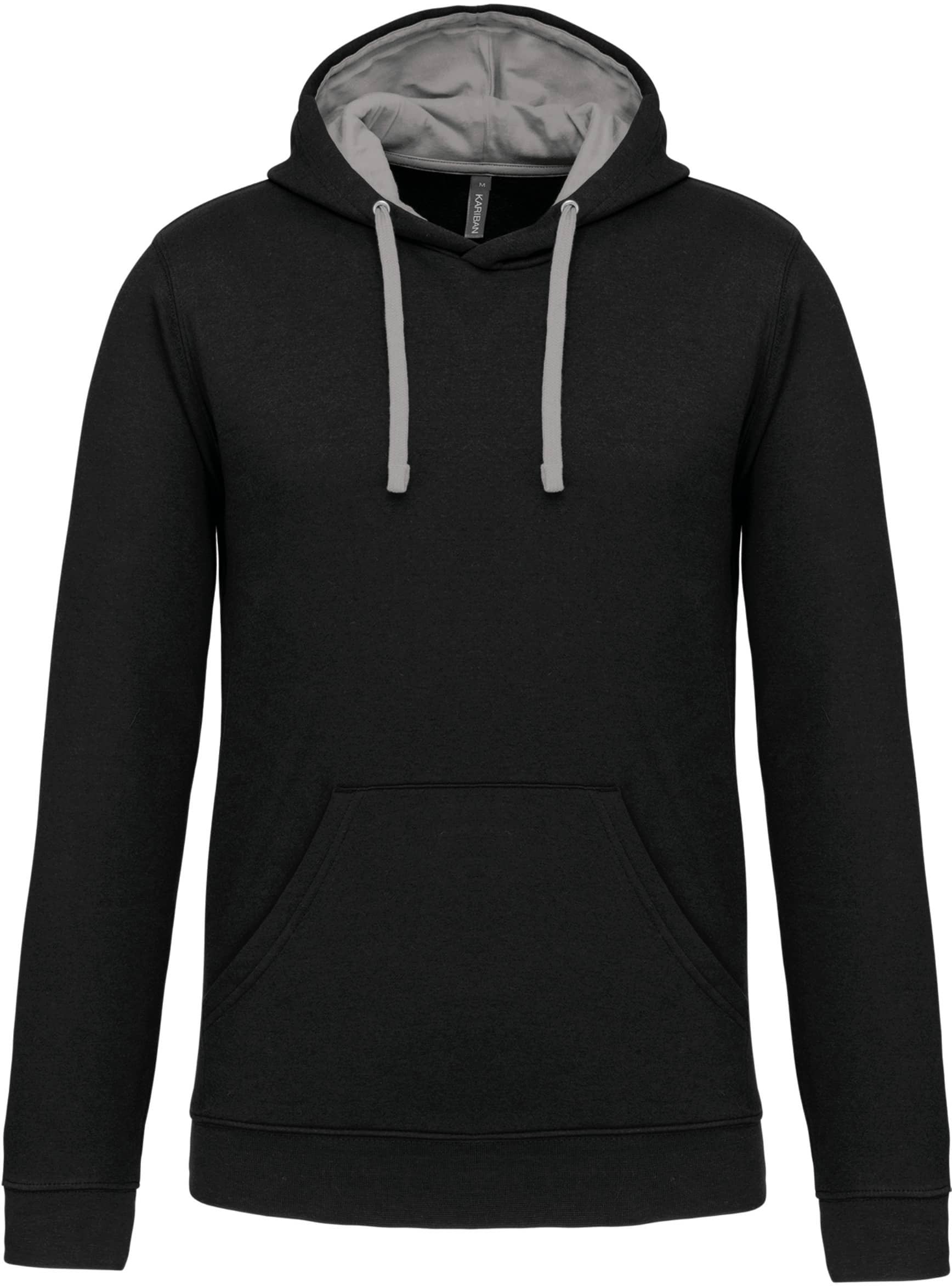 Herren-Kapuzensweatshirt Bicolor
