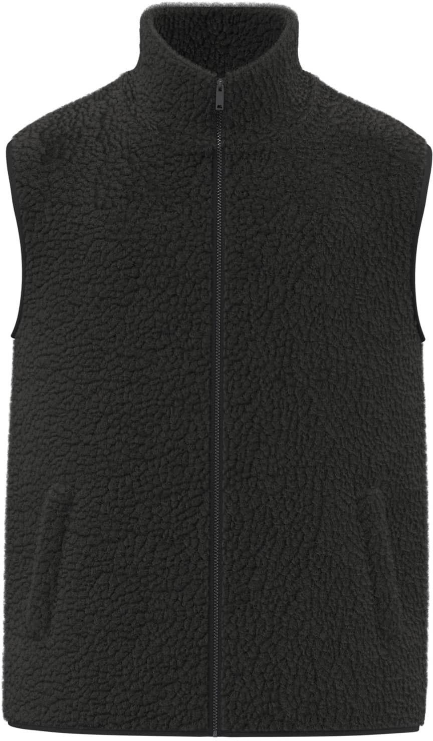Ärmellose Sherpa-Jacke für Herren