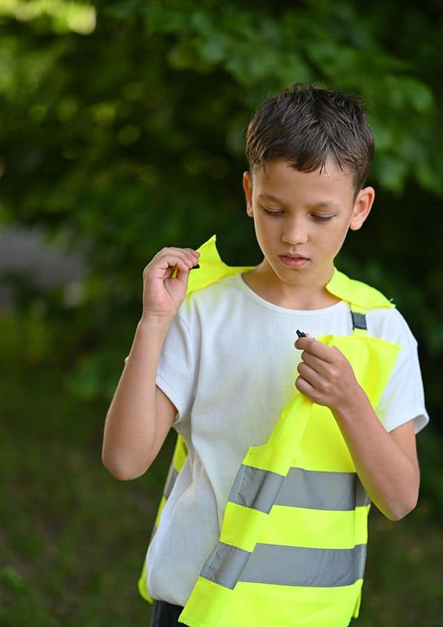 Children´s Safety Poncho with anti-strangulation system “Koge”