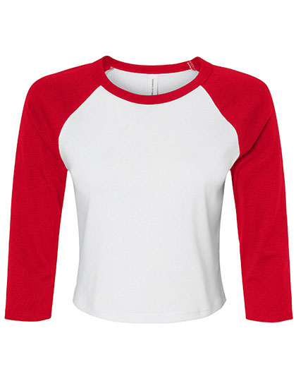 Women´s Micro Rib 3/4 Raglan Baby Tee