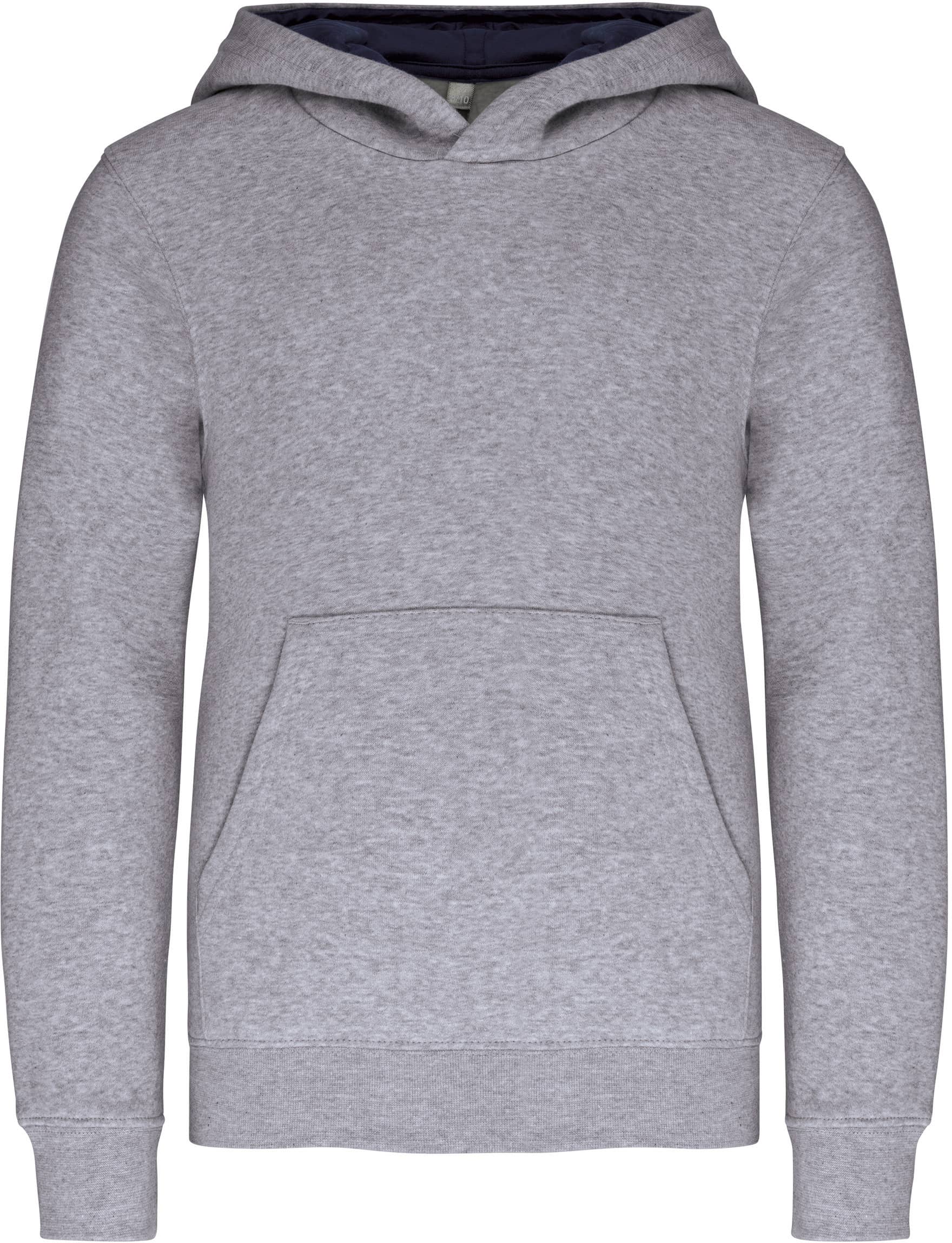 Kinder Kapuzenshirt Bicolor