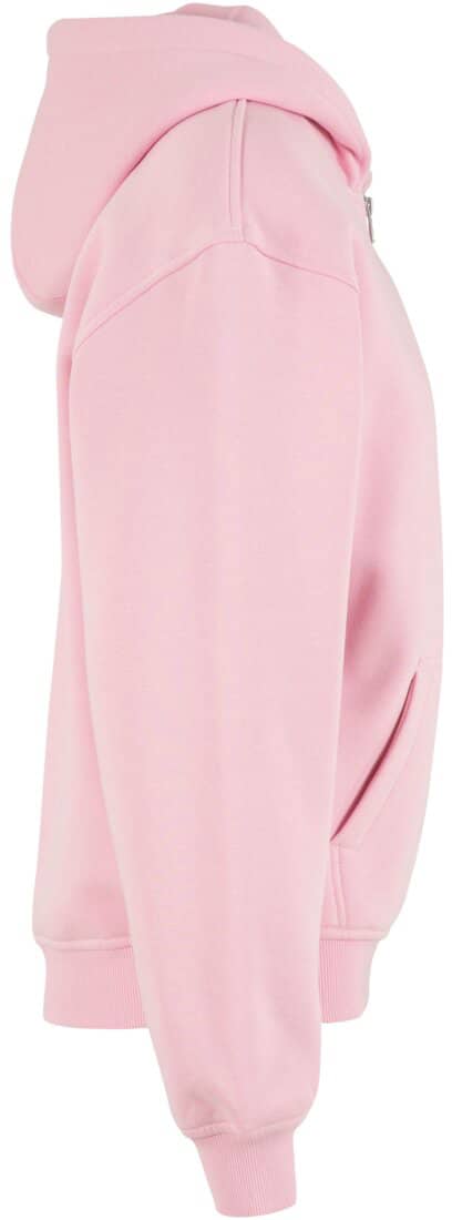 Ladies Loose Fit Zip Hoody