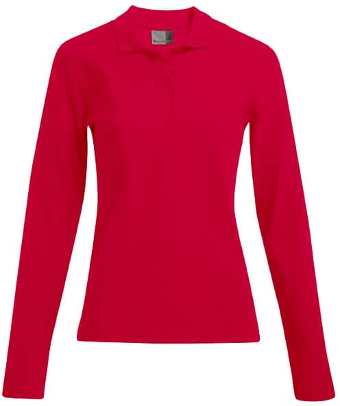 Women´s Heavy Polo Long Sleeve