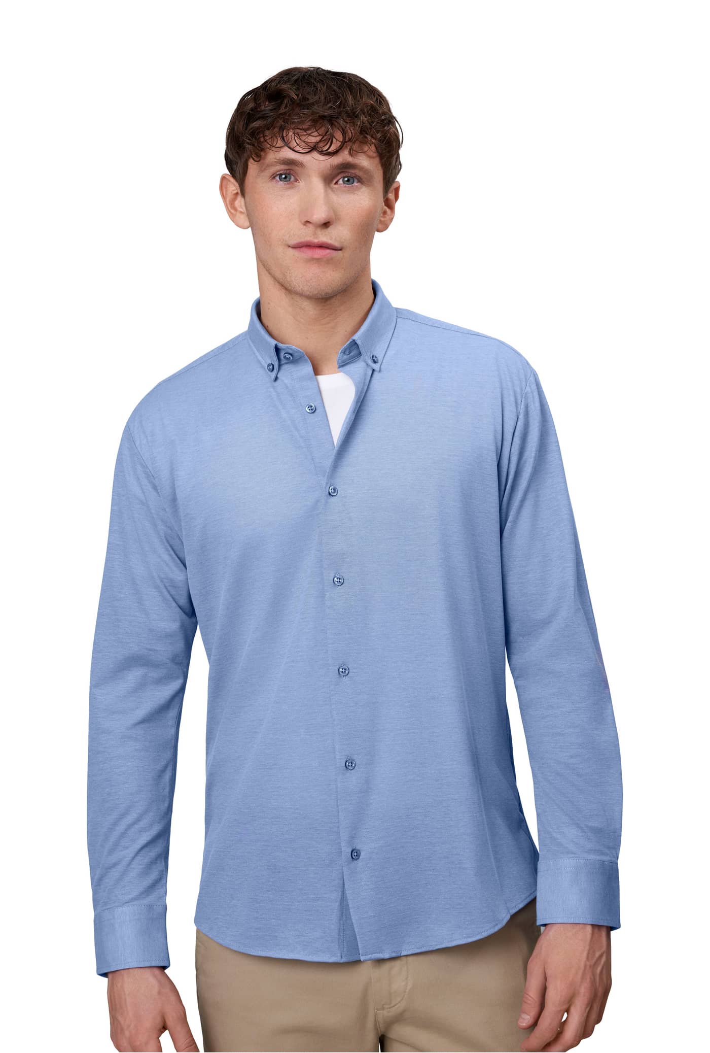 Seven Seas bequemes leichtes Herren Jersey-Hemd