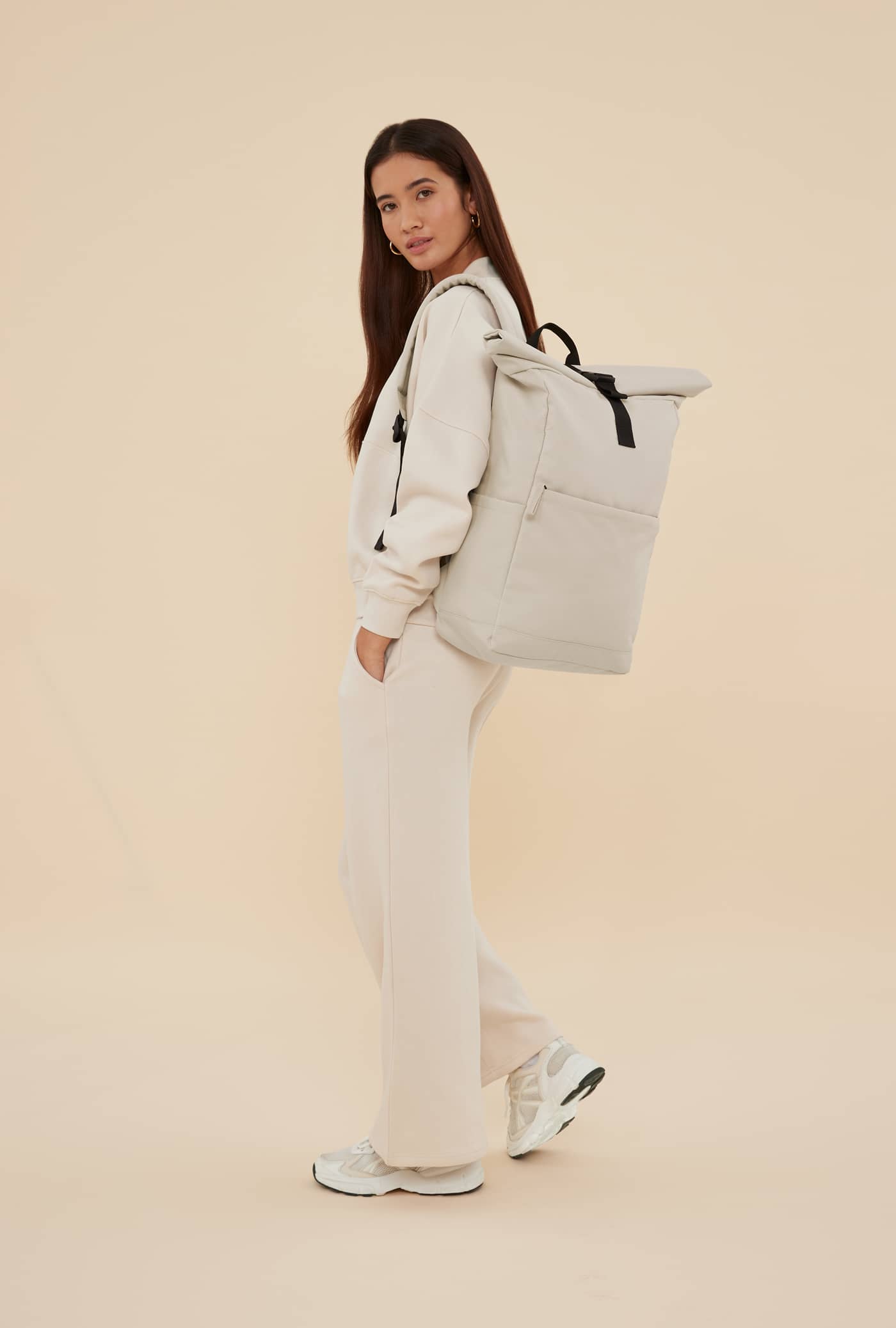 Premium Recycled Roll Top Backpack