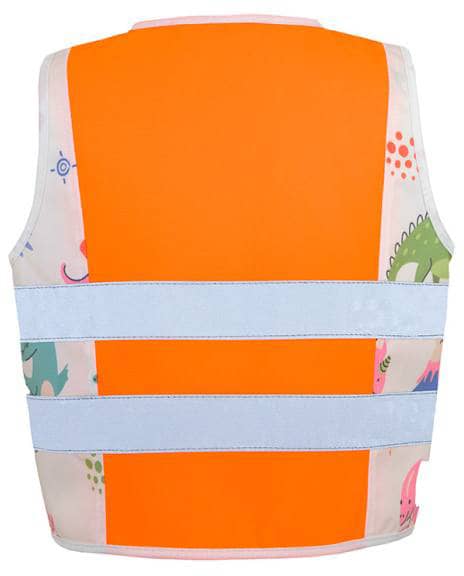 Children´s Safety Vest Action Dinosaurs CO² Neutral