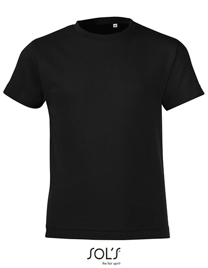 Kids´ Round Collar T-Shirt Regent Fit