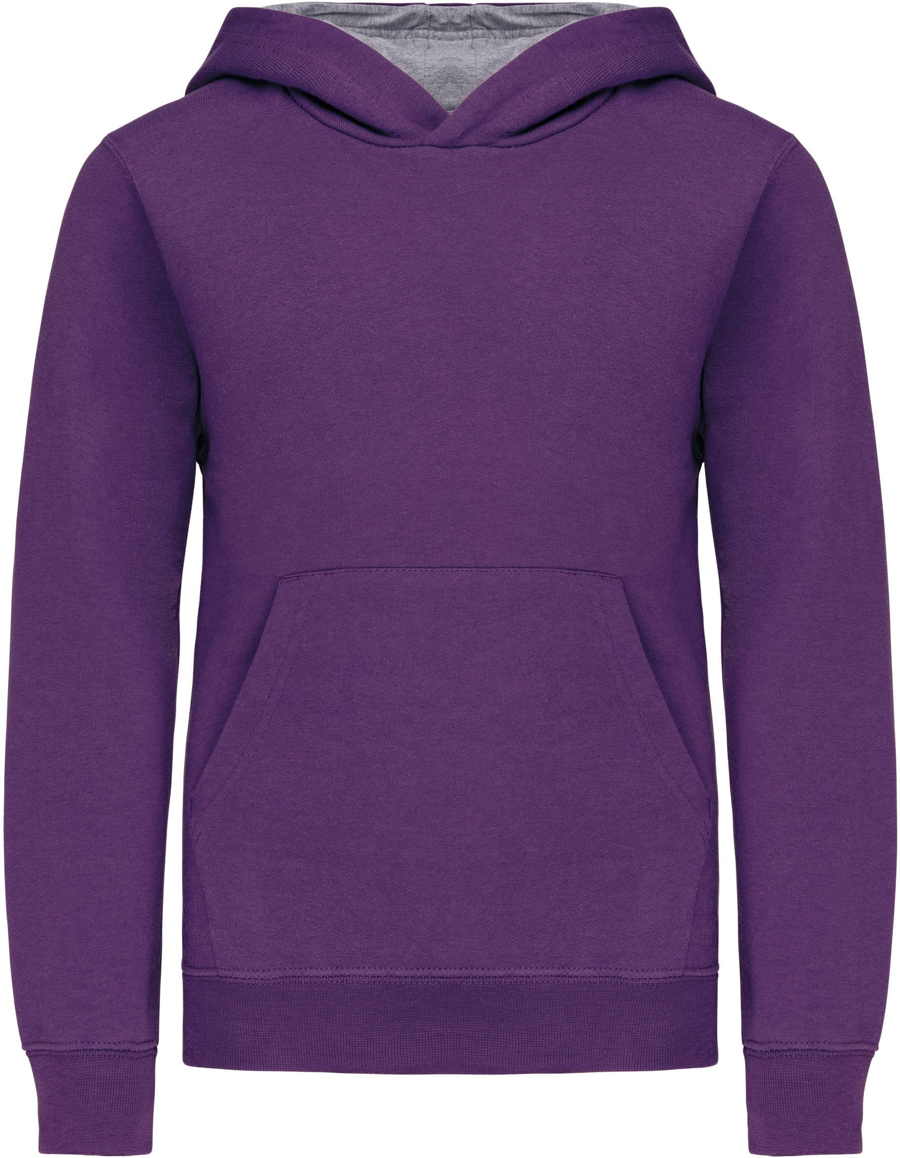 Kinder Kapuzenshirt Bicolor