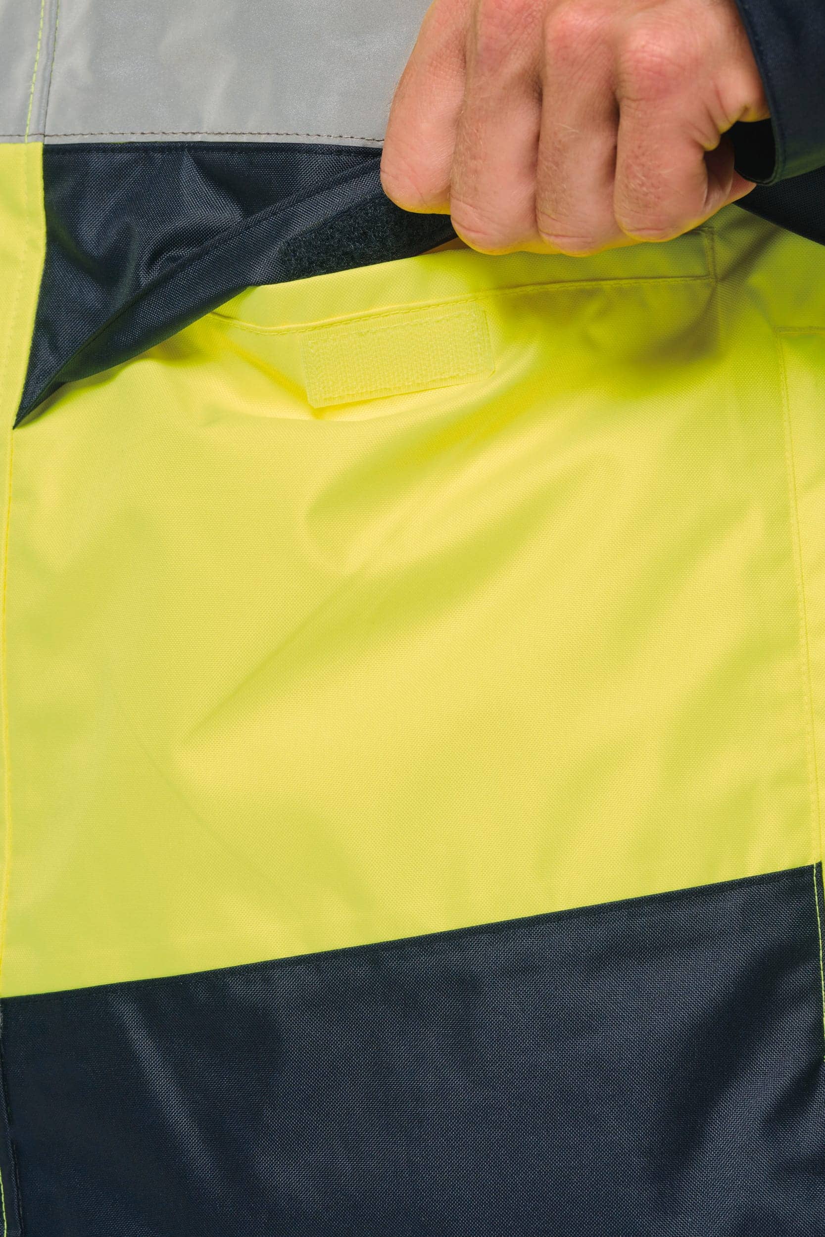 Recycelter Sicherheitsparka 4 in 1