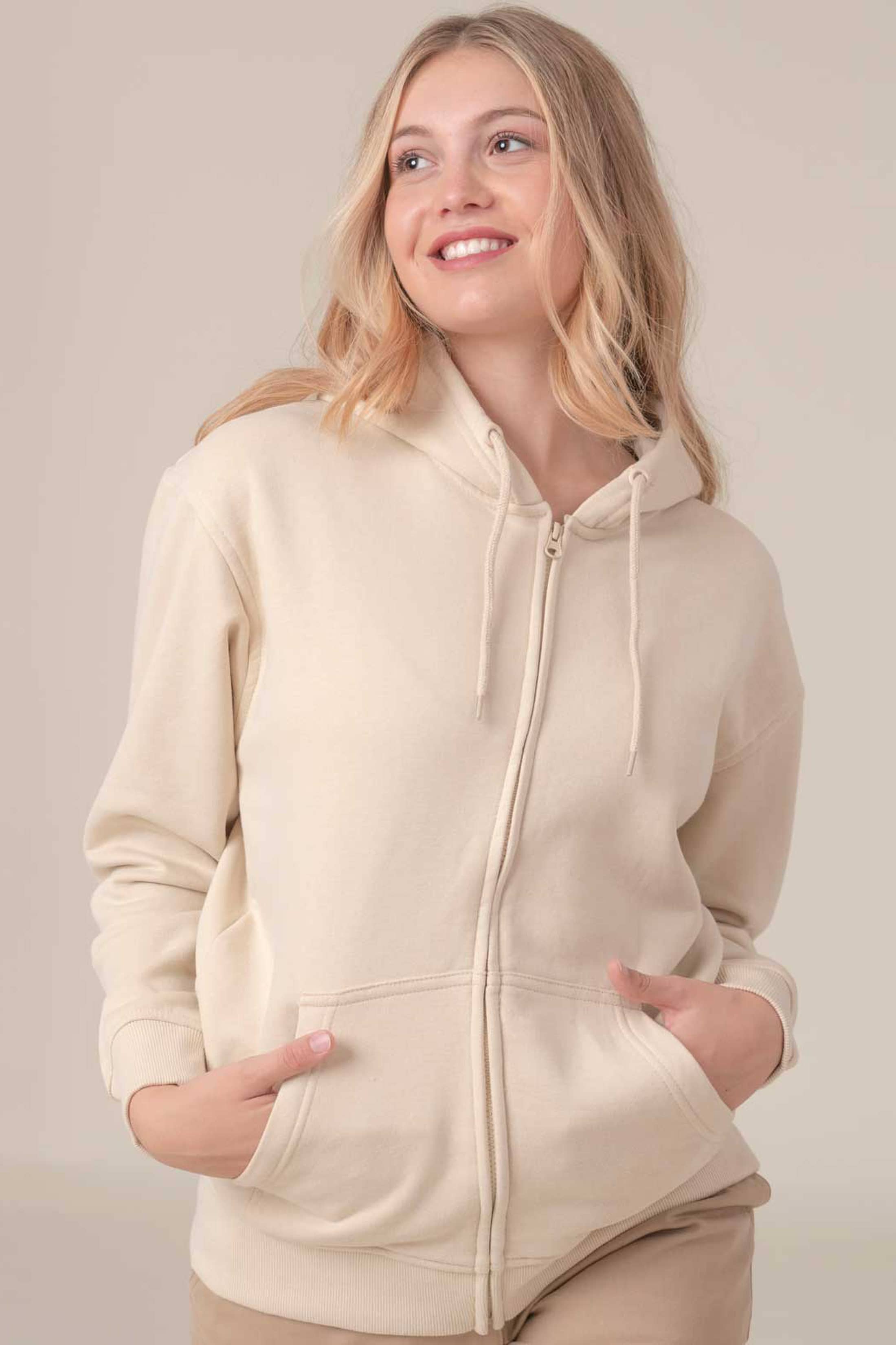 Unisex Hooded Full Zip Sweat Fuji