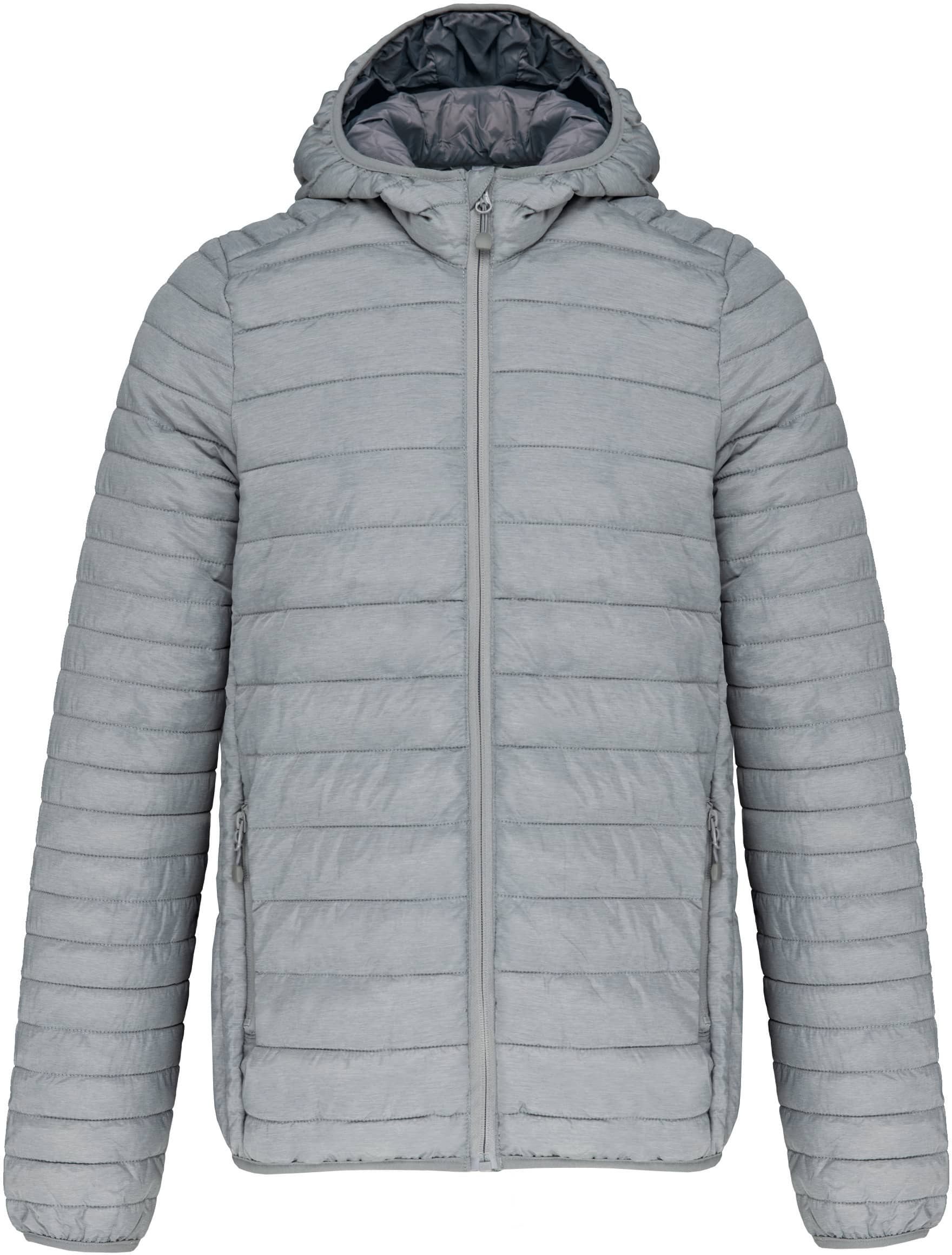Leichte Herren-Steppjacke mit Kapuze