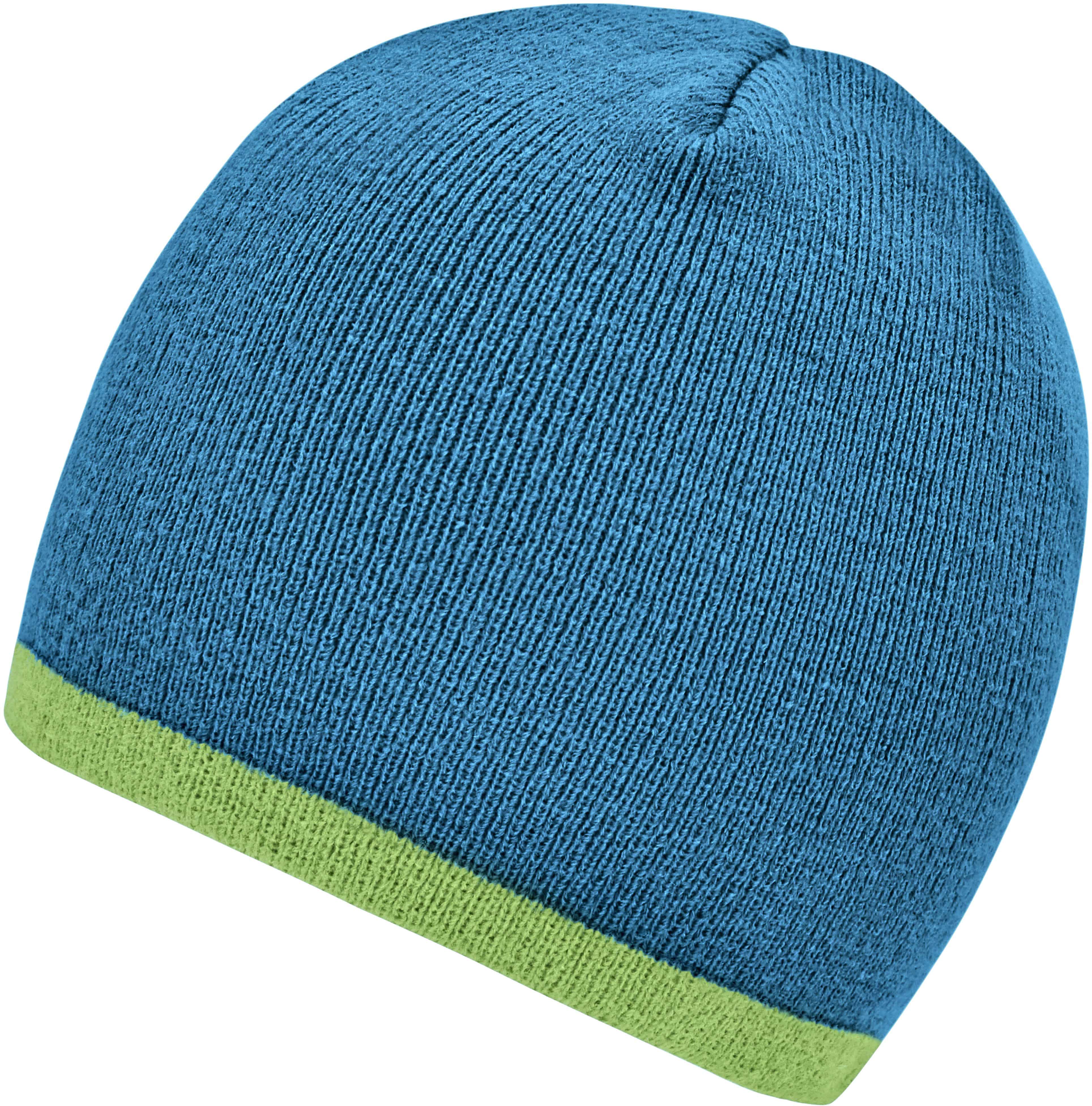 Beanie With Contrasting Border