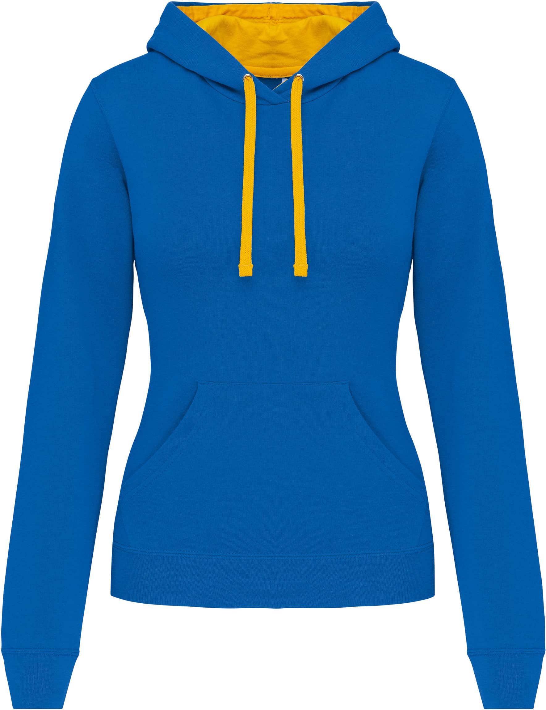 Damen-Kapuzensweatshirt bicolor