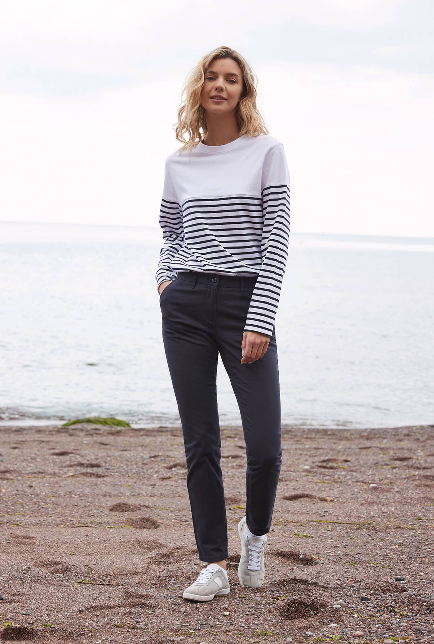 Ladies` Stretch Chino Trousers